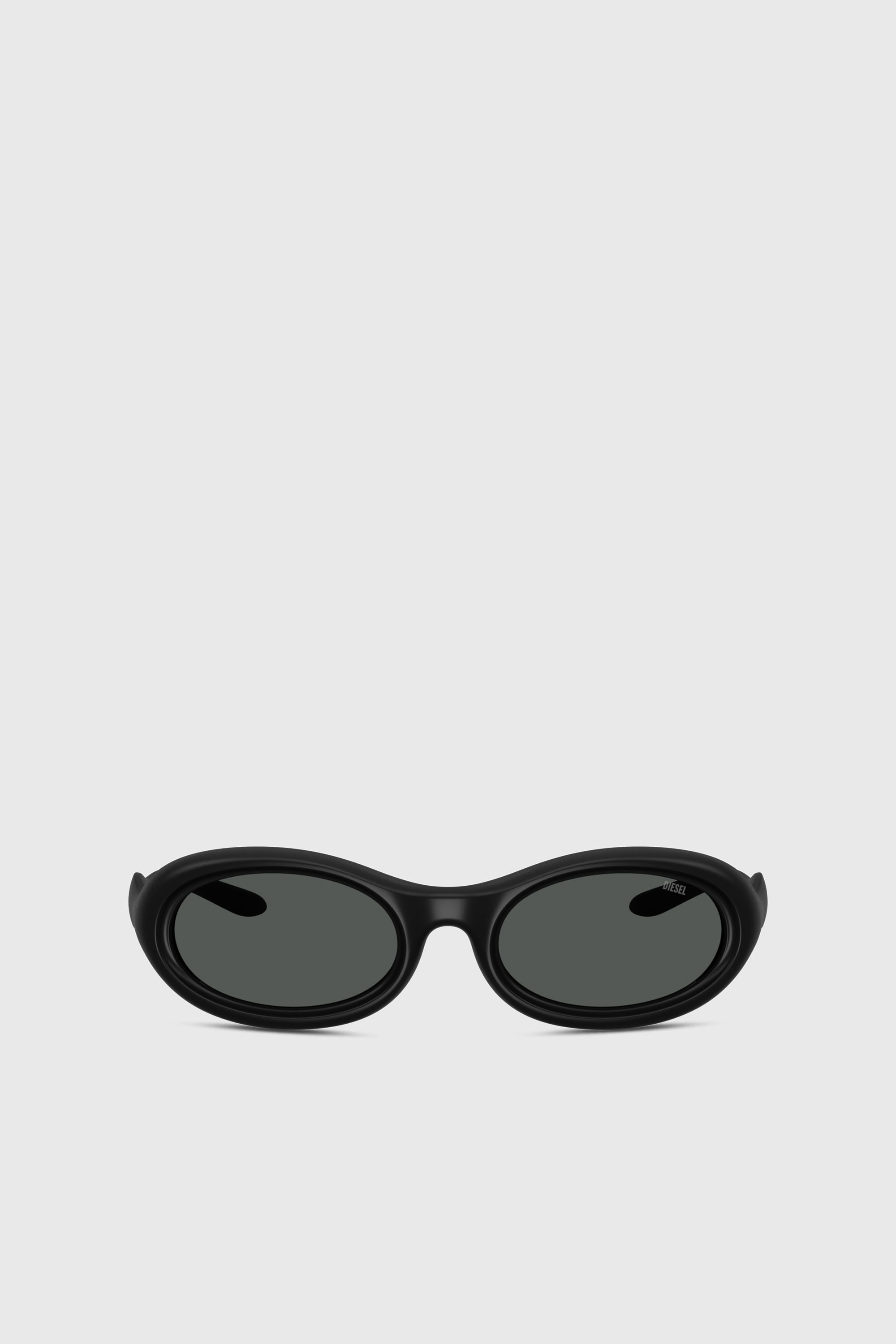 Diesel - 0DL3011U, Unisex's Oval sunglasses in ブラック - 1