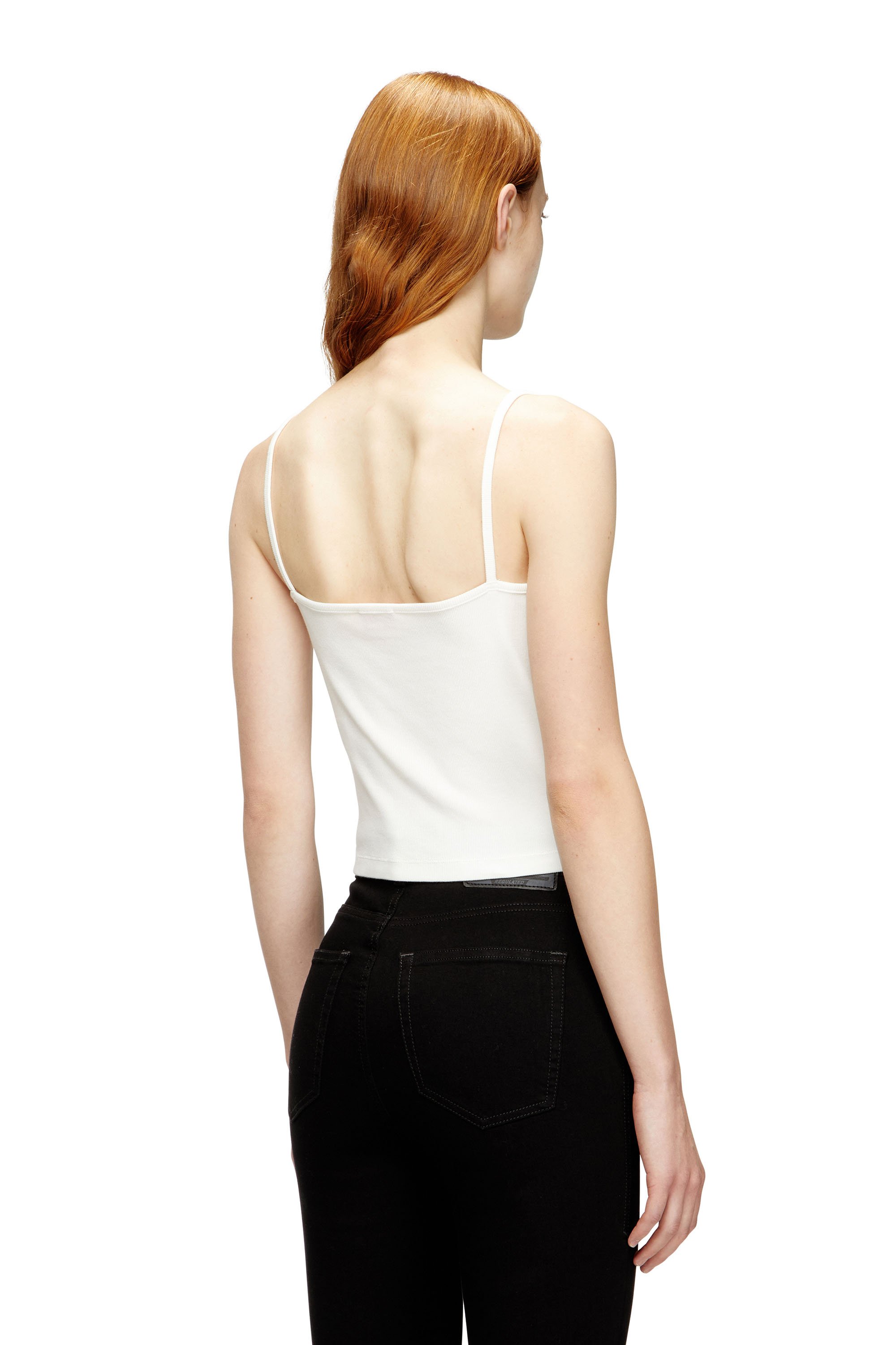 Diesel - T-HUPY-OD, Female's キャミソールトップ in ホワイト - 4