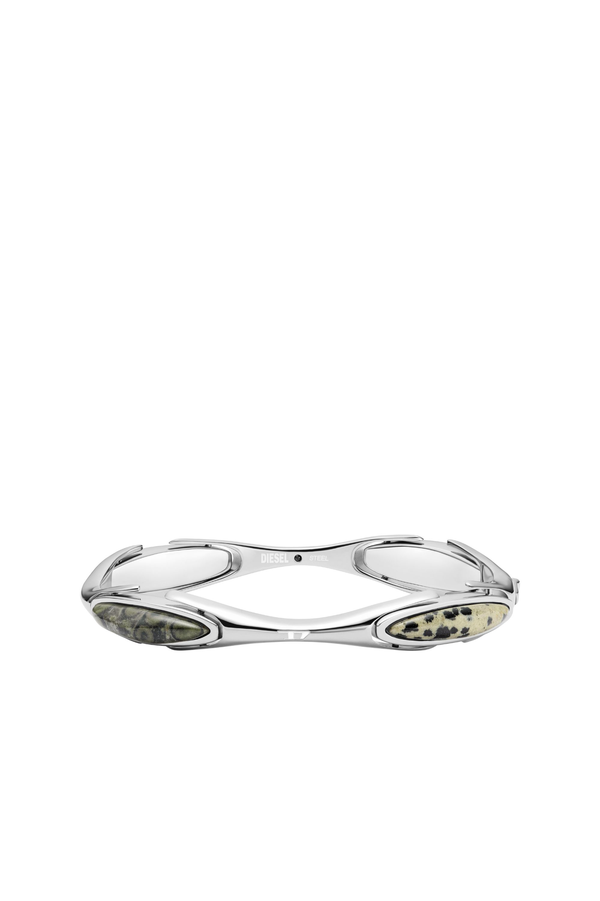 Diesel - DX167840 JEWELLERY, Unisex's Stainless Steel Bangle Bracelet in シルバー - 2