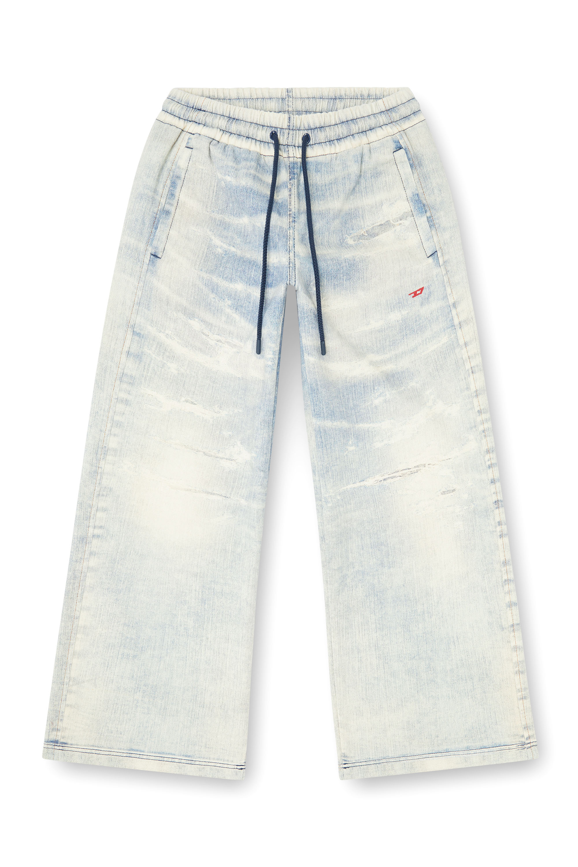 Diesel - Female's Relaxed 2078 D-Ainty Joggjeans&reg; 068XM, ライトブルー - 4