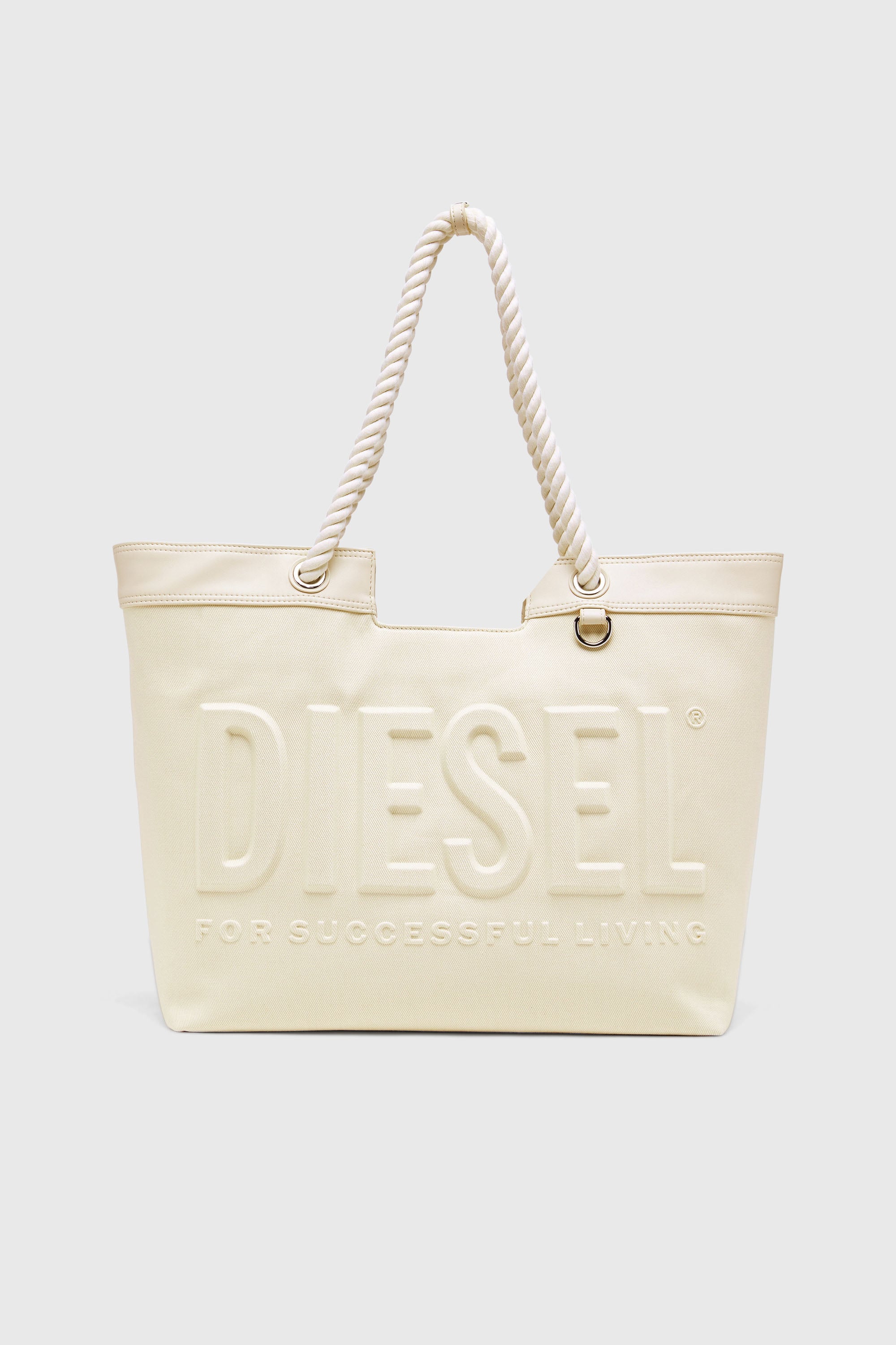 Diesel - DSL 3D SHOPPER EW, Female's ショッパーバッグ in クリーム - 1