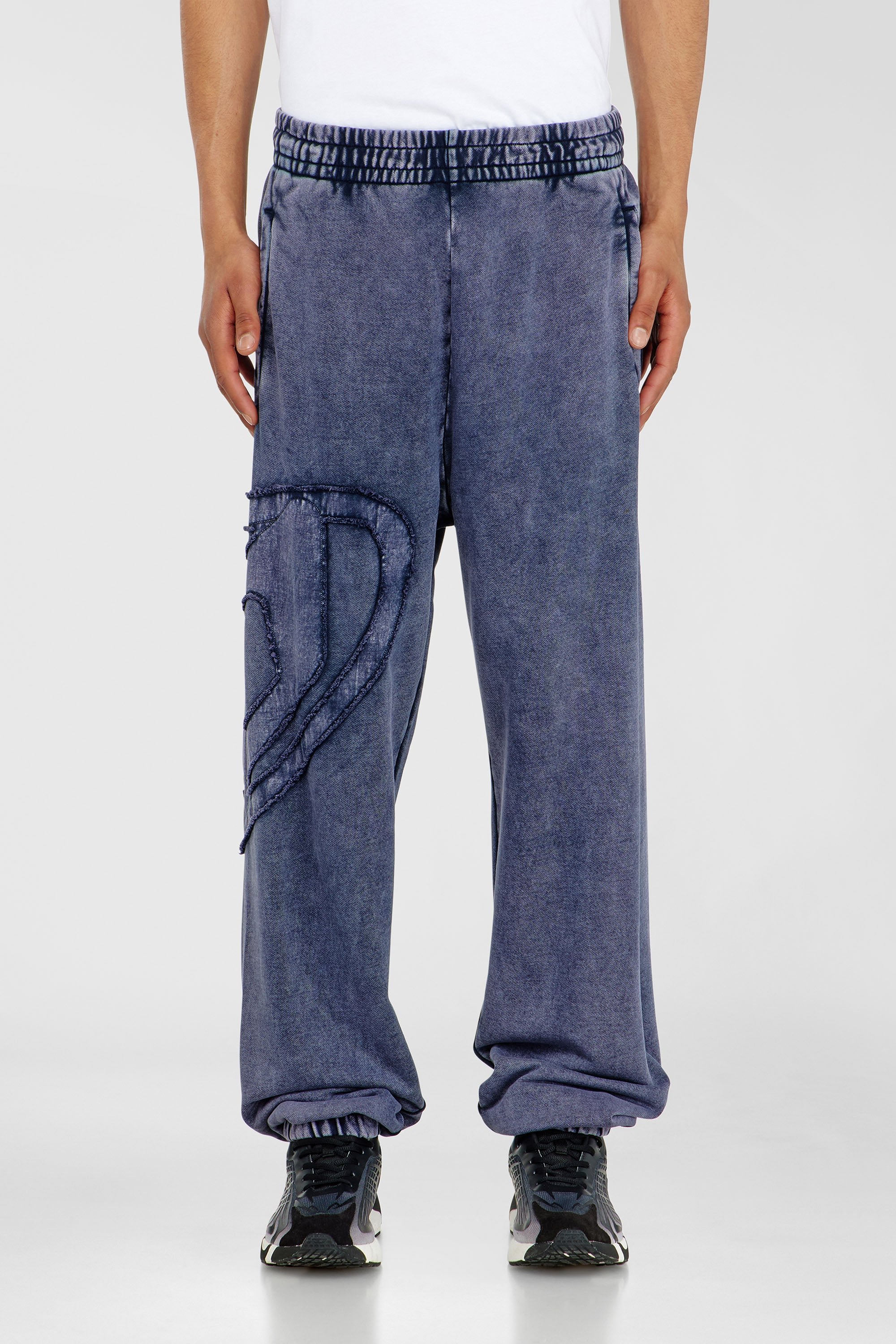 Diesel - P-MARKY-DEN, Male's スウェットパンツ in インディゴ - 1