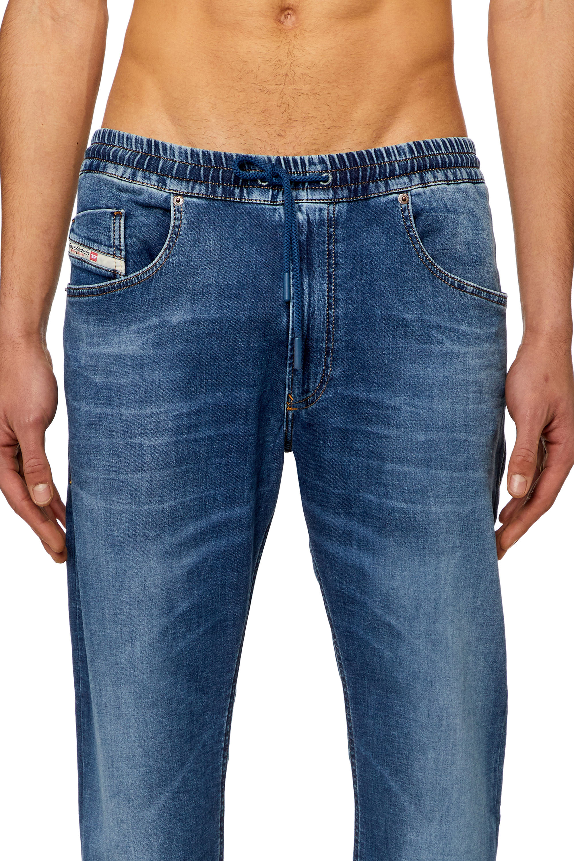 Diesel - Tapered 2030 D-Krooley Joggjeans® 068HY, ミディアムブルー - Image 3