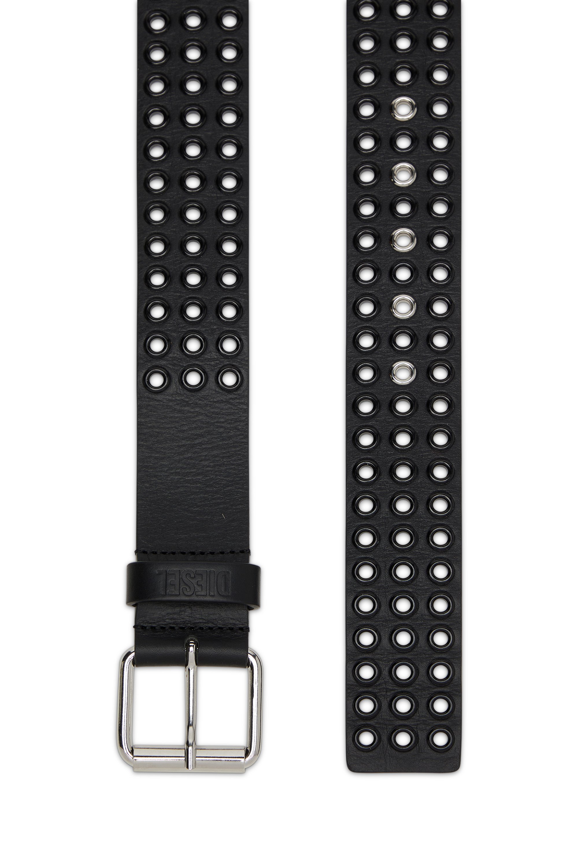 Diesel - B-EYELETS, Male's ベルト in ブラック - 2