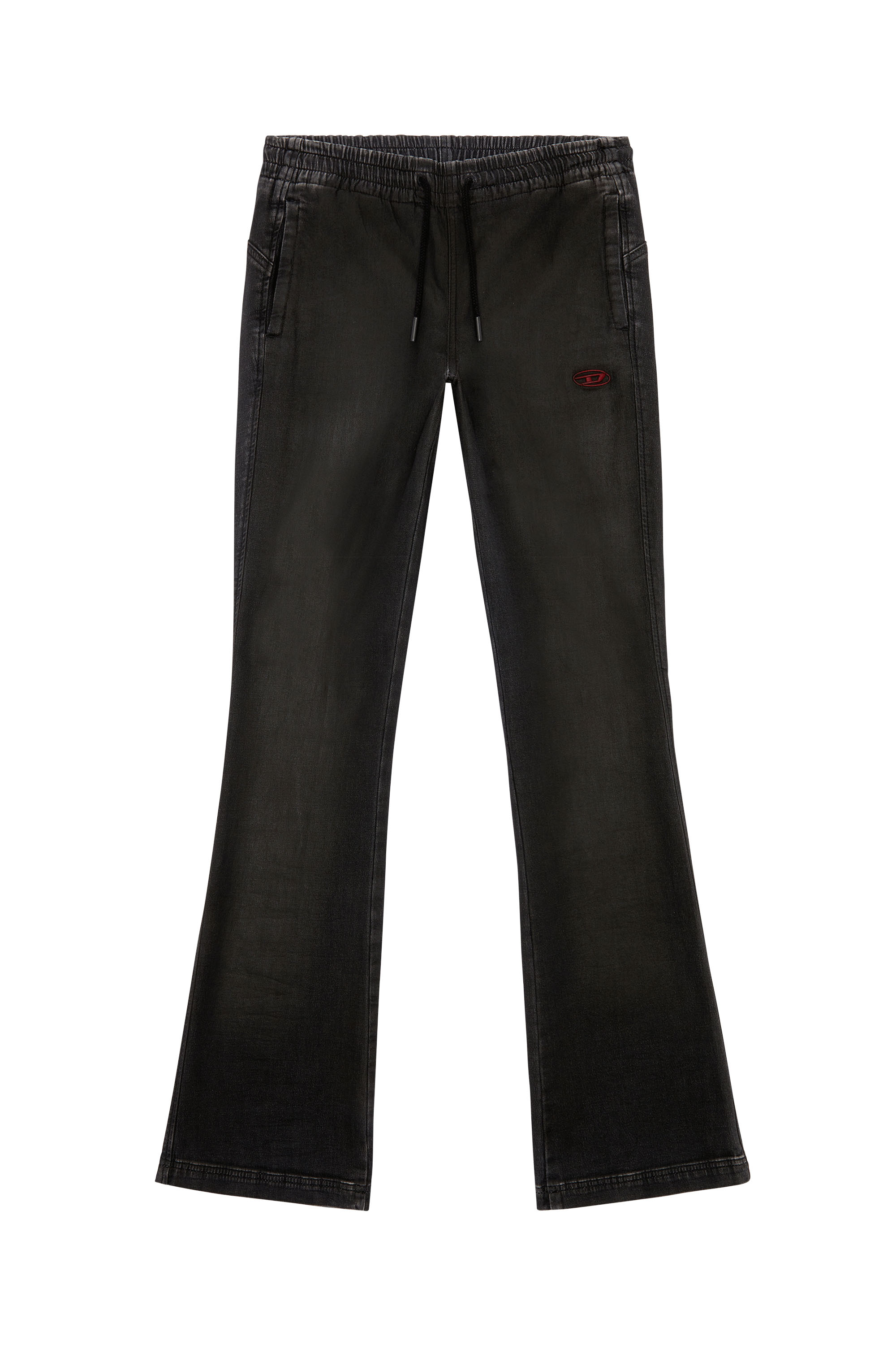 Diesel - Bootcut and Flare 2069 D-Ebbey Joggjeans® 068HU, ブラック/ダークグレー - Image 3