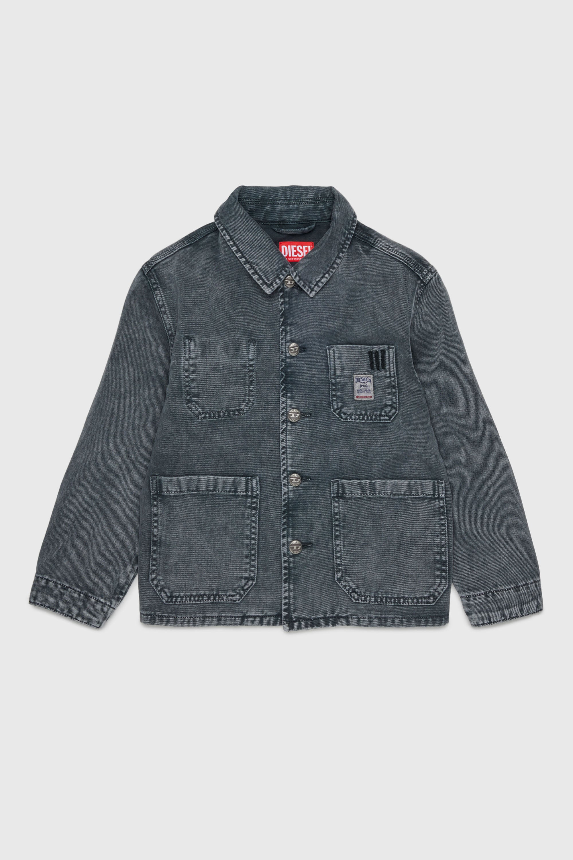 Diesel - JSTACK, Male's ジャケット in ダークグレー - 1