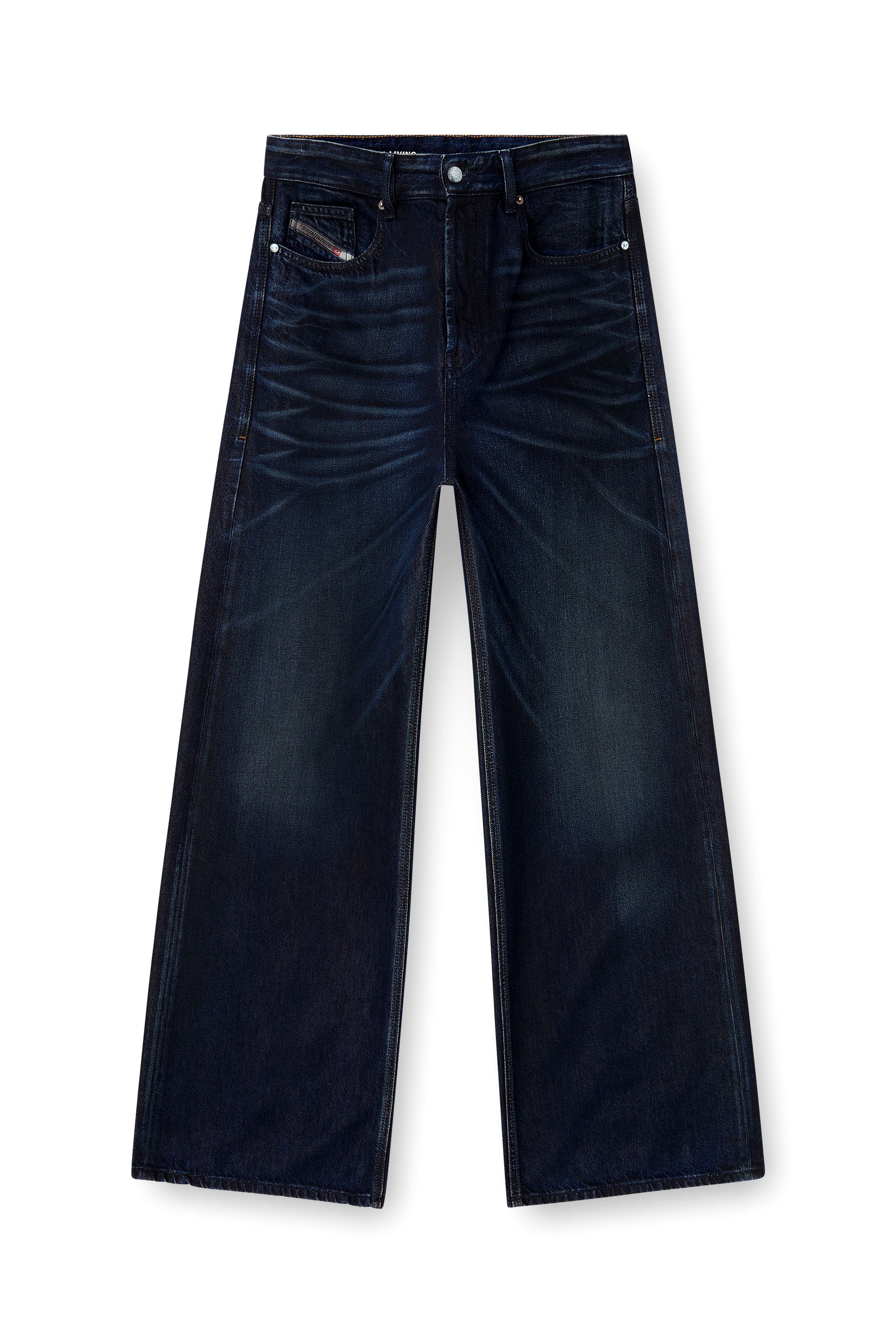 Diesel - Male's Relaxed Jeans D-Rise 09N21, ダークブルー - 3