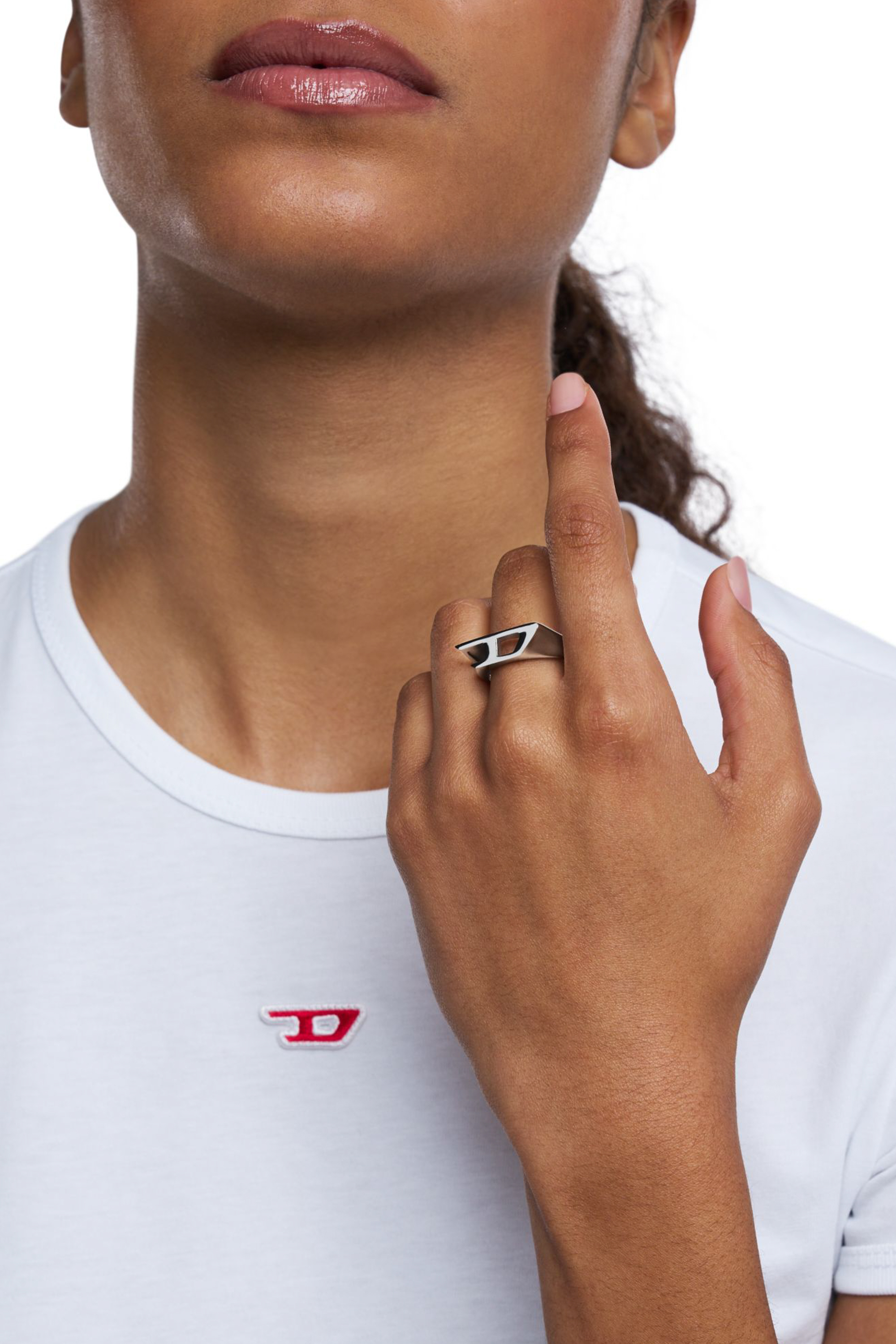 Diesel - DX1638040 JEWELLERY, Unisex's リング in シルバー - 4