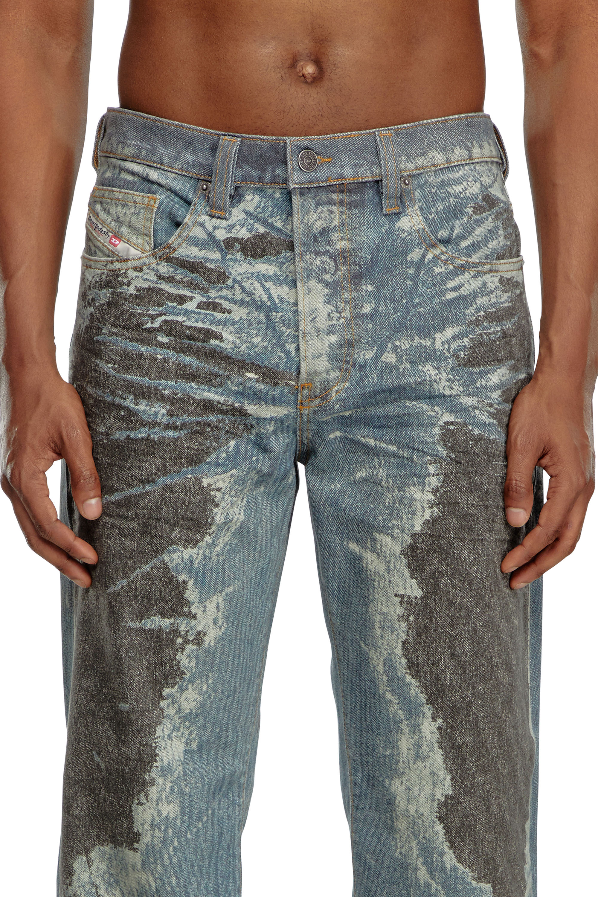 Diesel - Male's Regular Jeans 2024 D-Macs 0PGAV, ミディアムブルー - 5