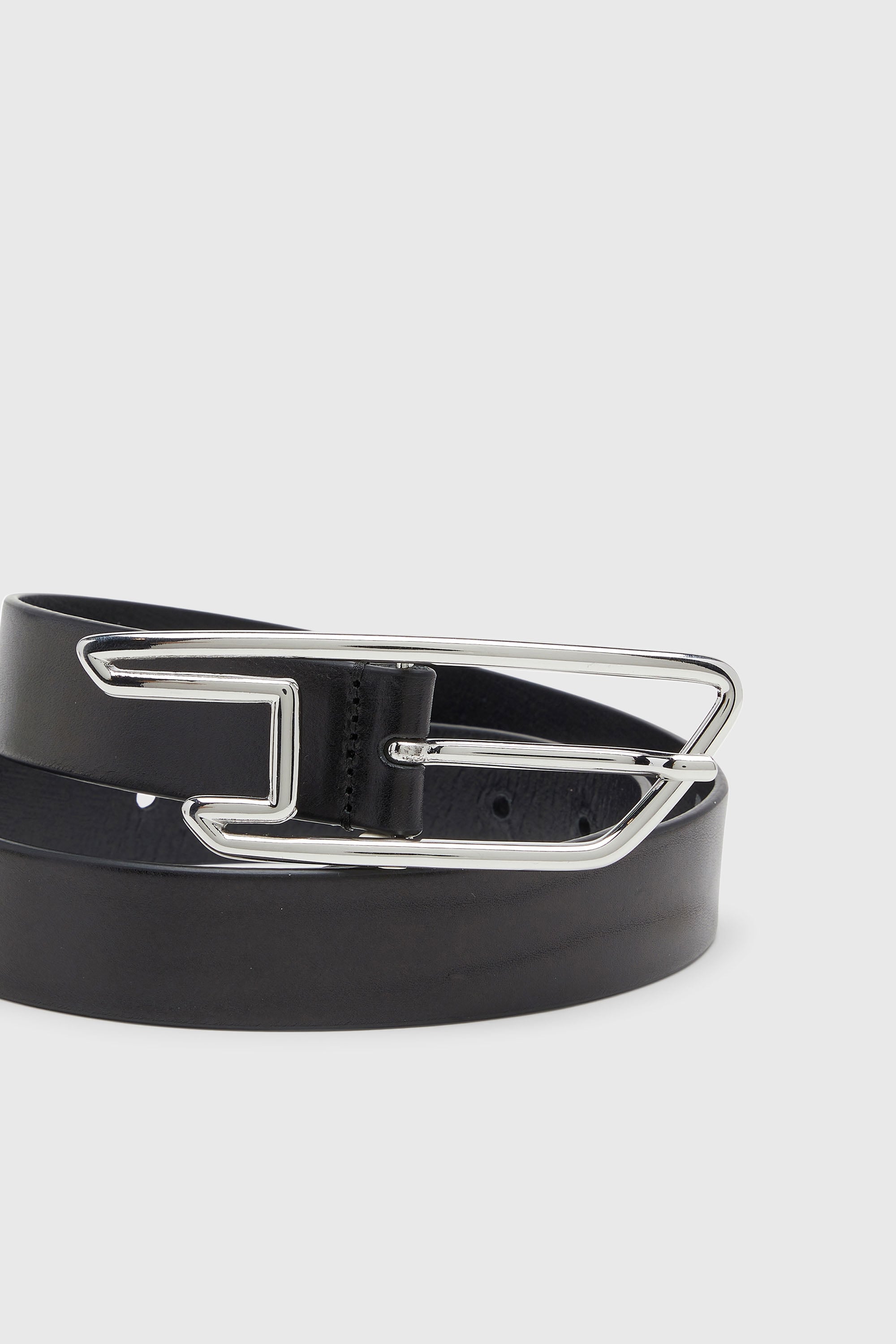 Diesel - B-D LINE W 30, Female's レザーベルト in ブラック - 3