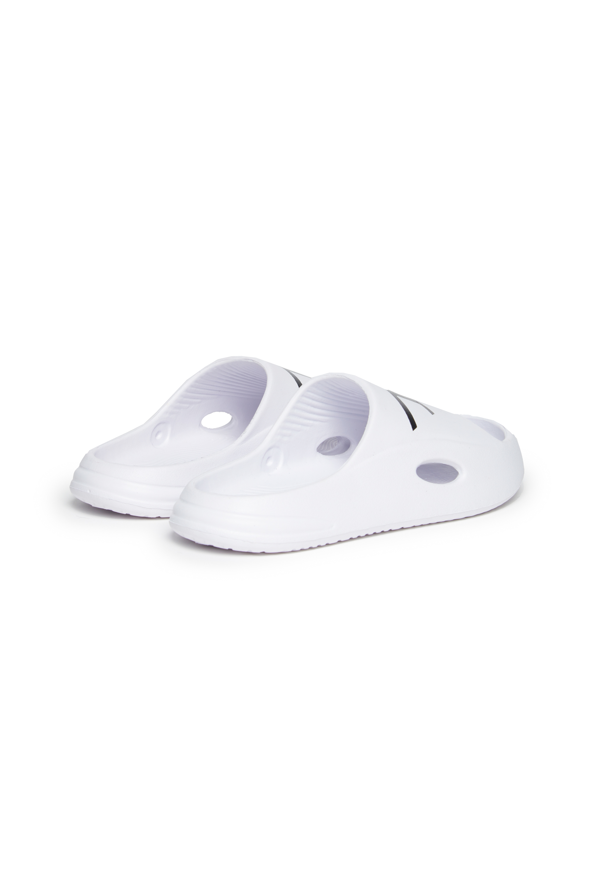 Diesel - SA-CHUNCKY D, Unisex's Slide sandals with D logo print in ホワイト - 3