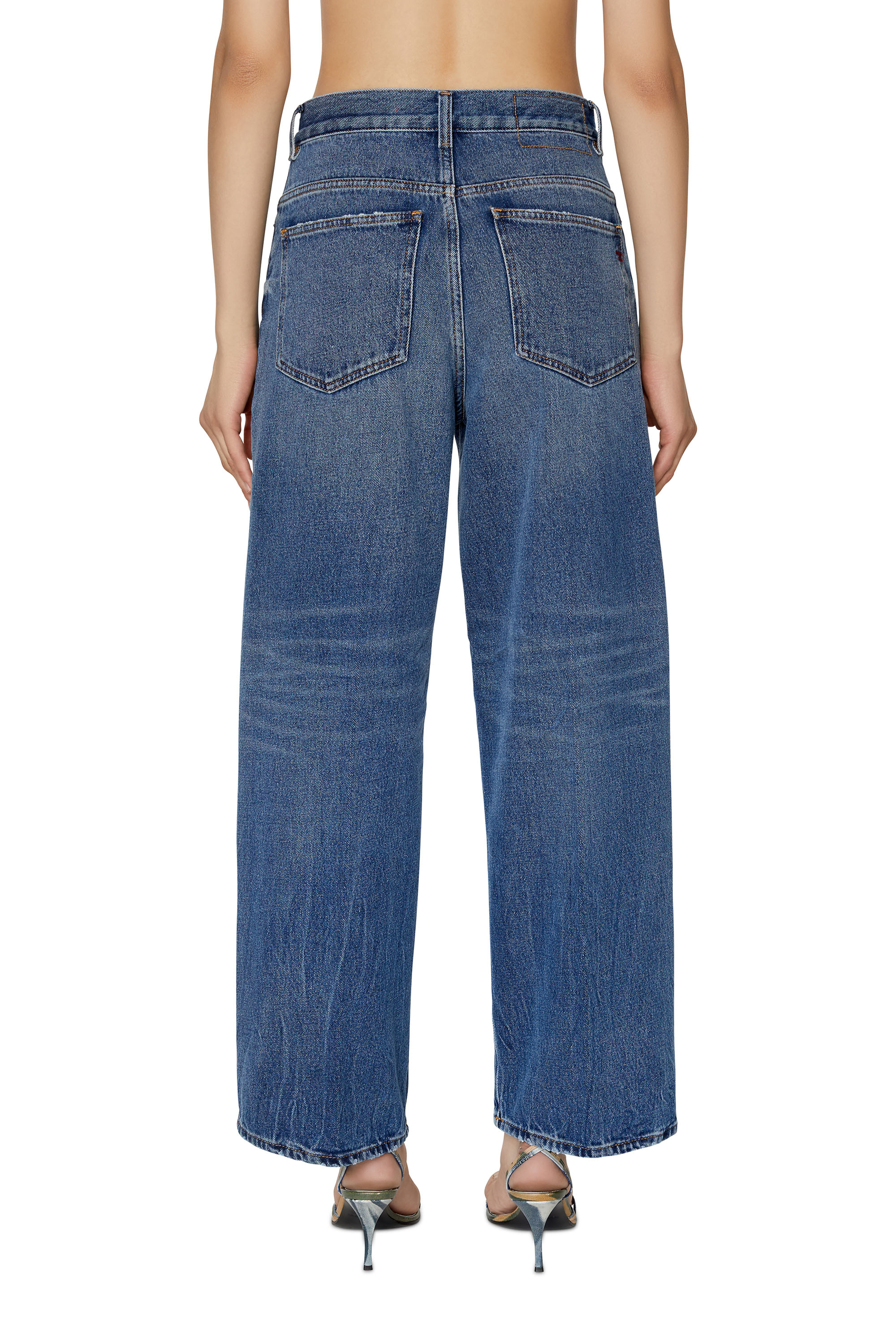 Diesel - 2000 09E03 Bootcut and Flare Jeans, Dark Blue - Image 4