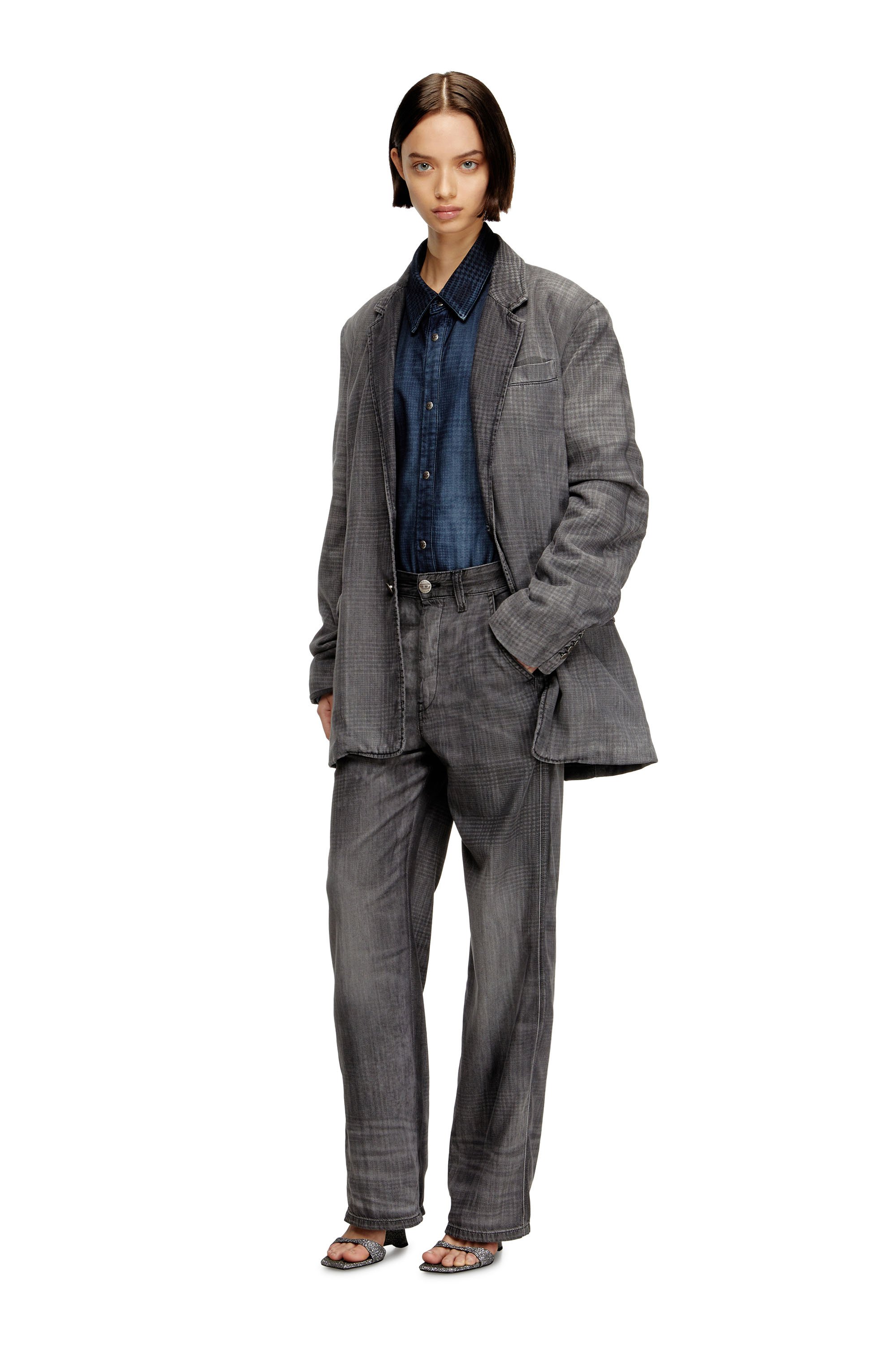 Diesel - Unisex's Regular Jeans D-Phant-chino 068UJ, グレー - 2