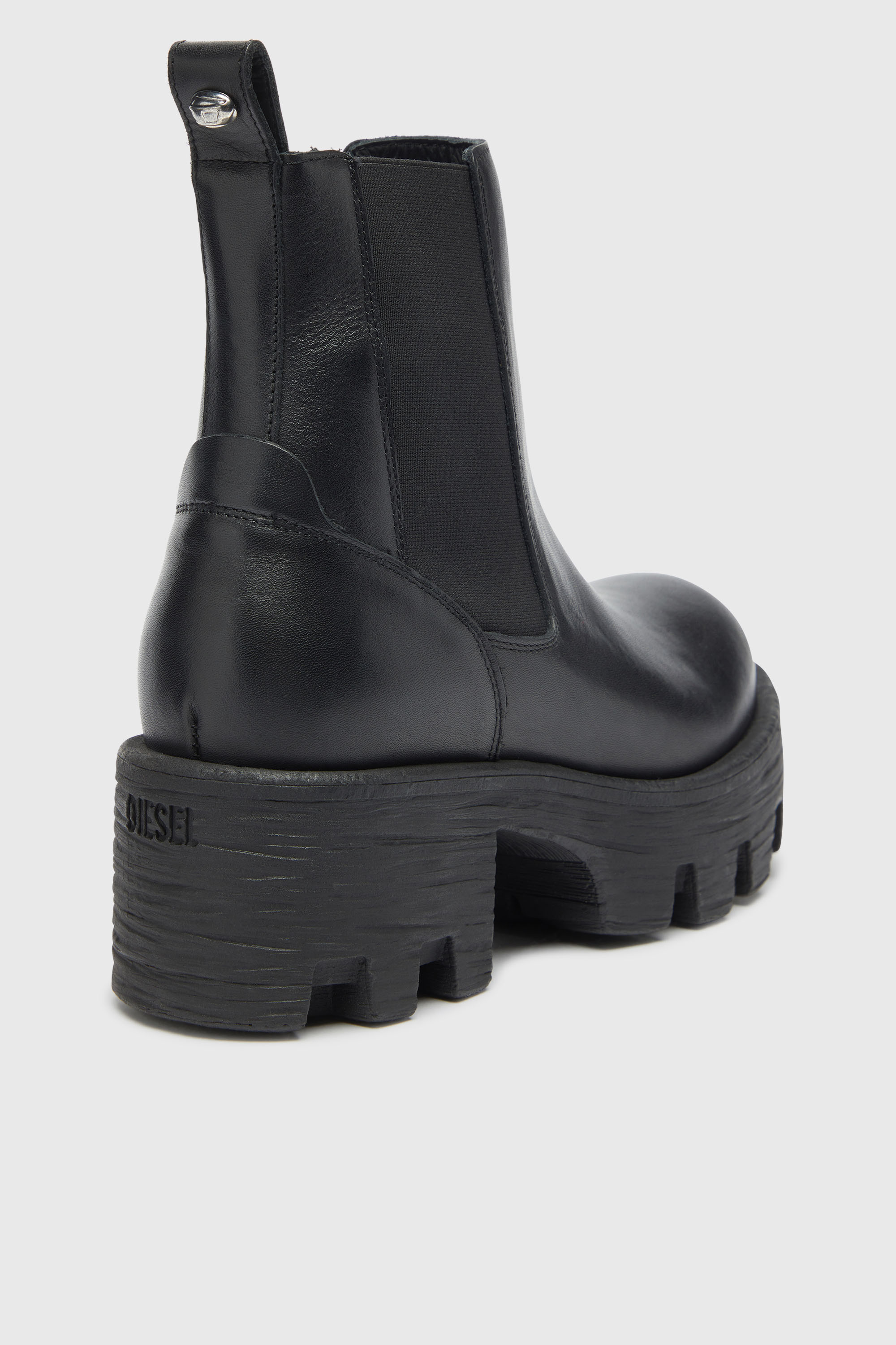Diesel - D-HAMMER CHUNKY W, Female's ブーツ in ブラック - 5
