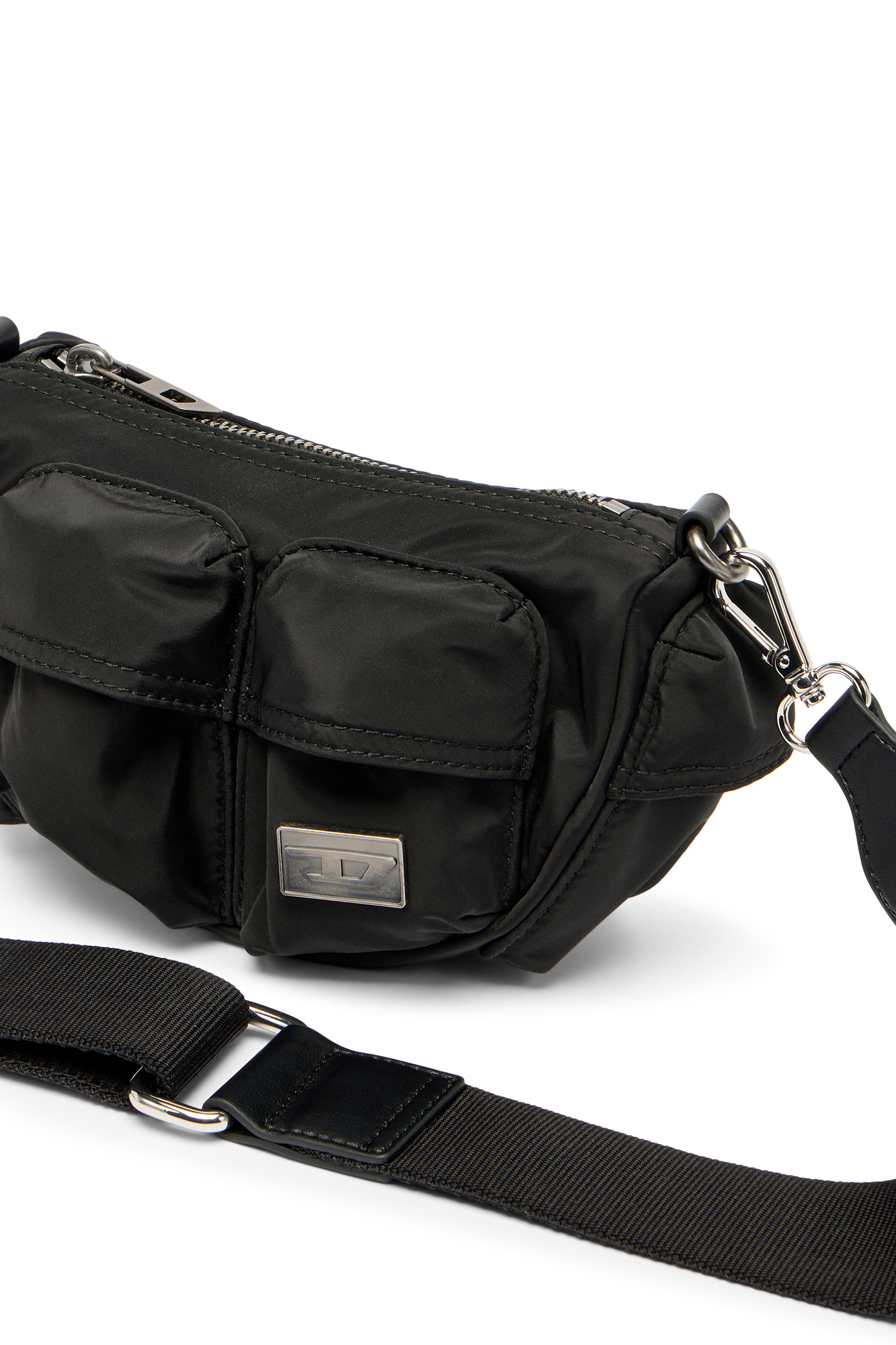 Diesel - MULTI-PKTS CROSSBODY XS X, Unisex's クロスボディバッグ XS in ブラック - 5