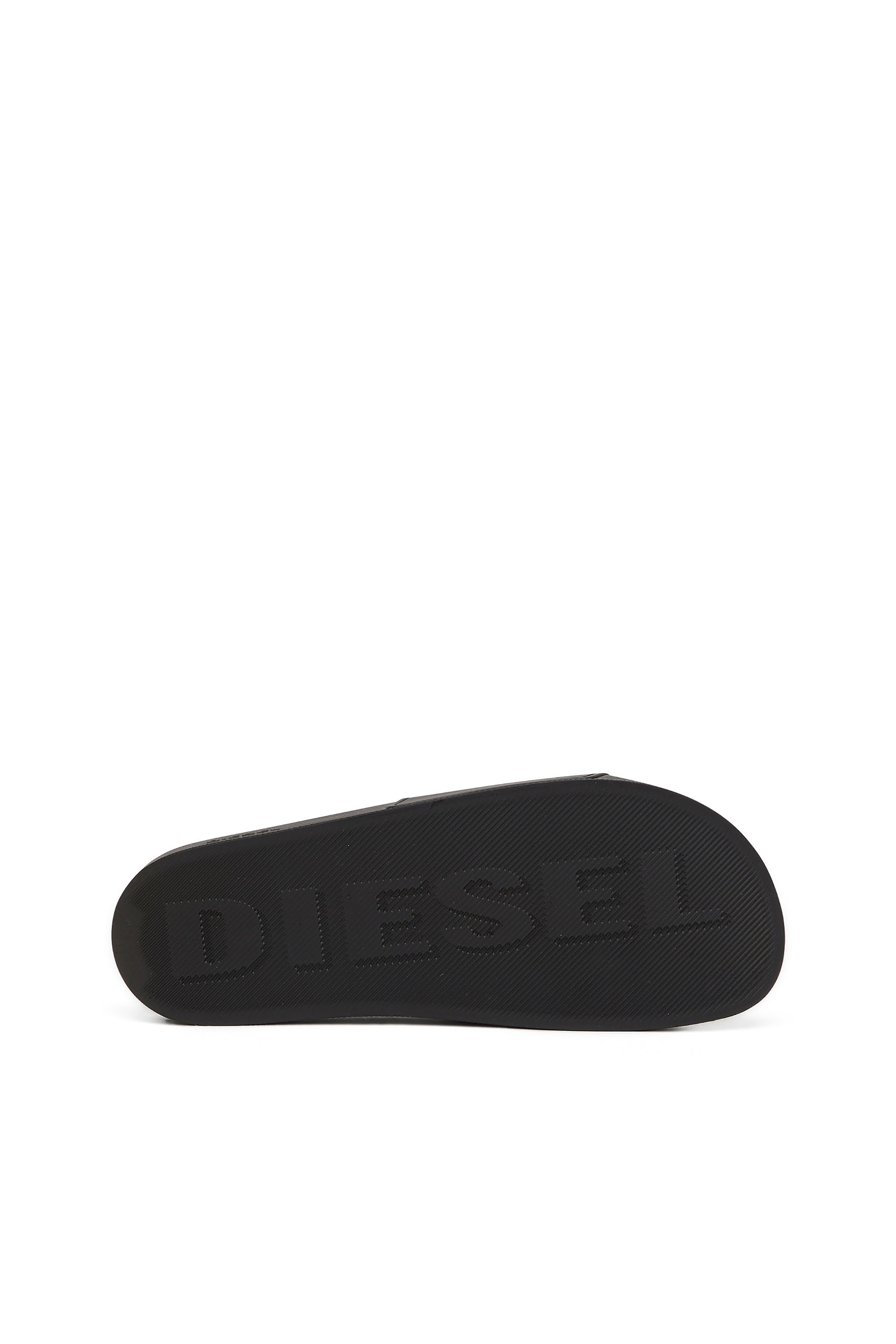 Diesel - SA-SWIM, Male's Sa-Swim-Rubber pool slides with D logo in ブラック - 4