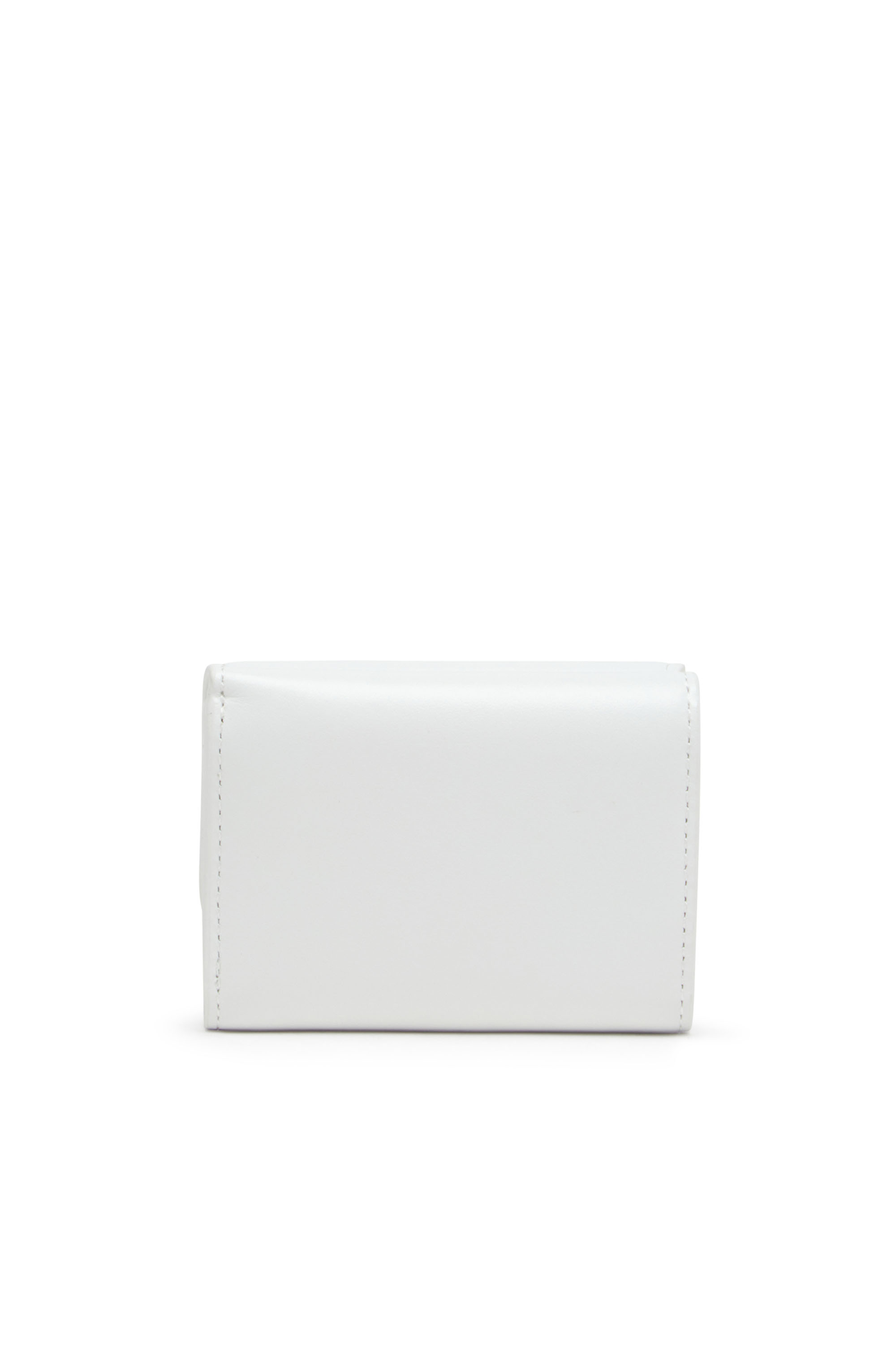 Diesel - 1DR TRI FOLD COIN XS II, Female's Tri-fold wallet in leather in ホワイト - 2
