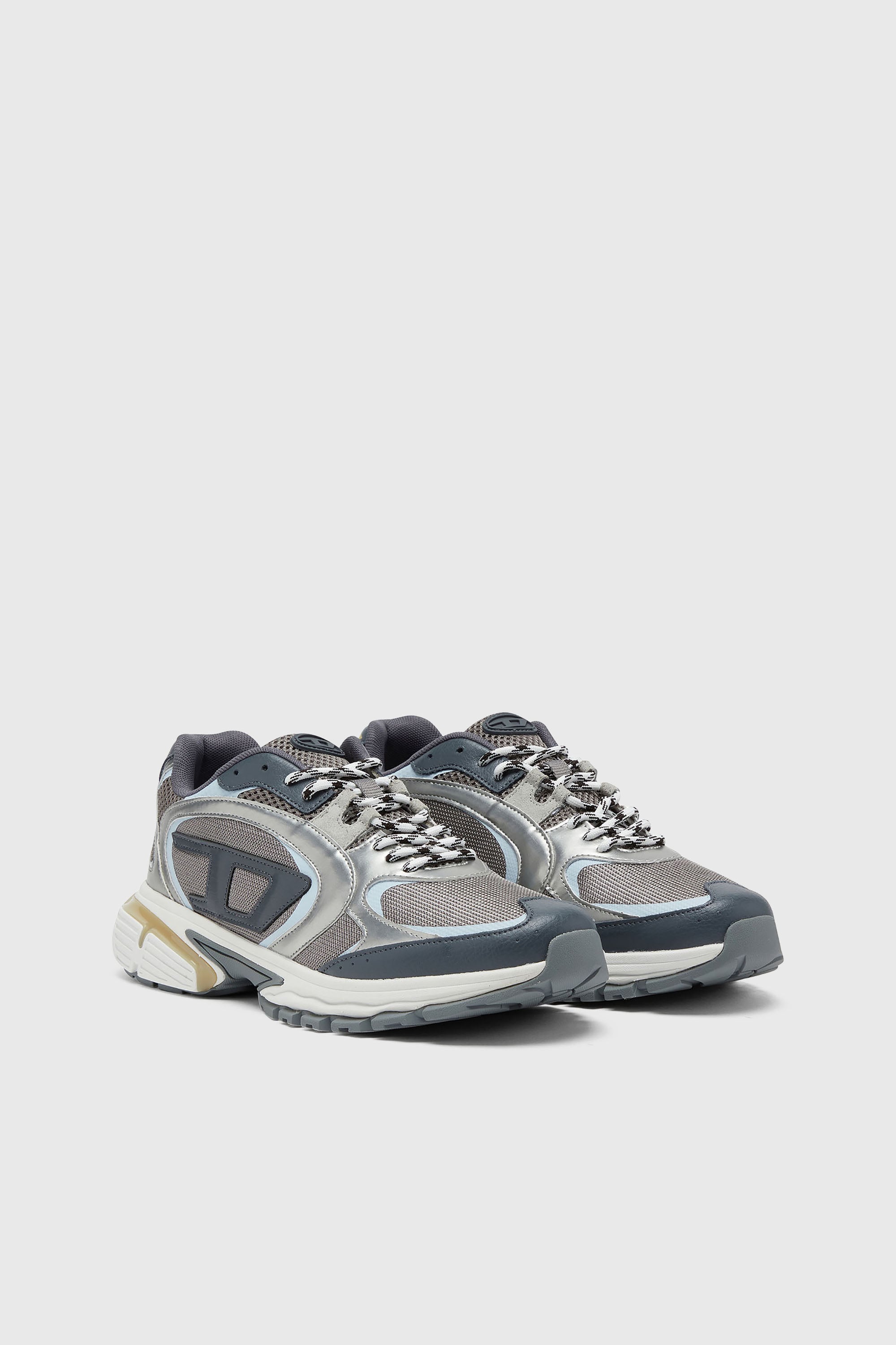Diesel - S-PRO-V-DENSE LOW W, Female's ローカットスニーカー in グレー/ブルー - 2