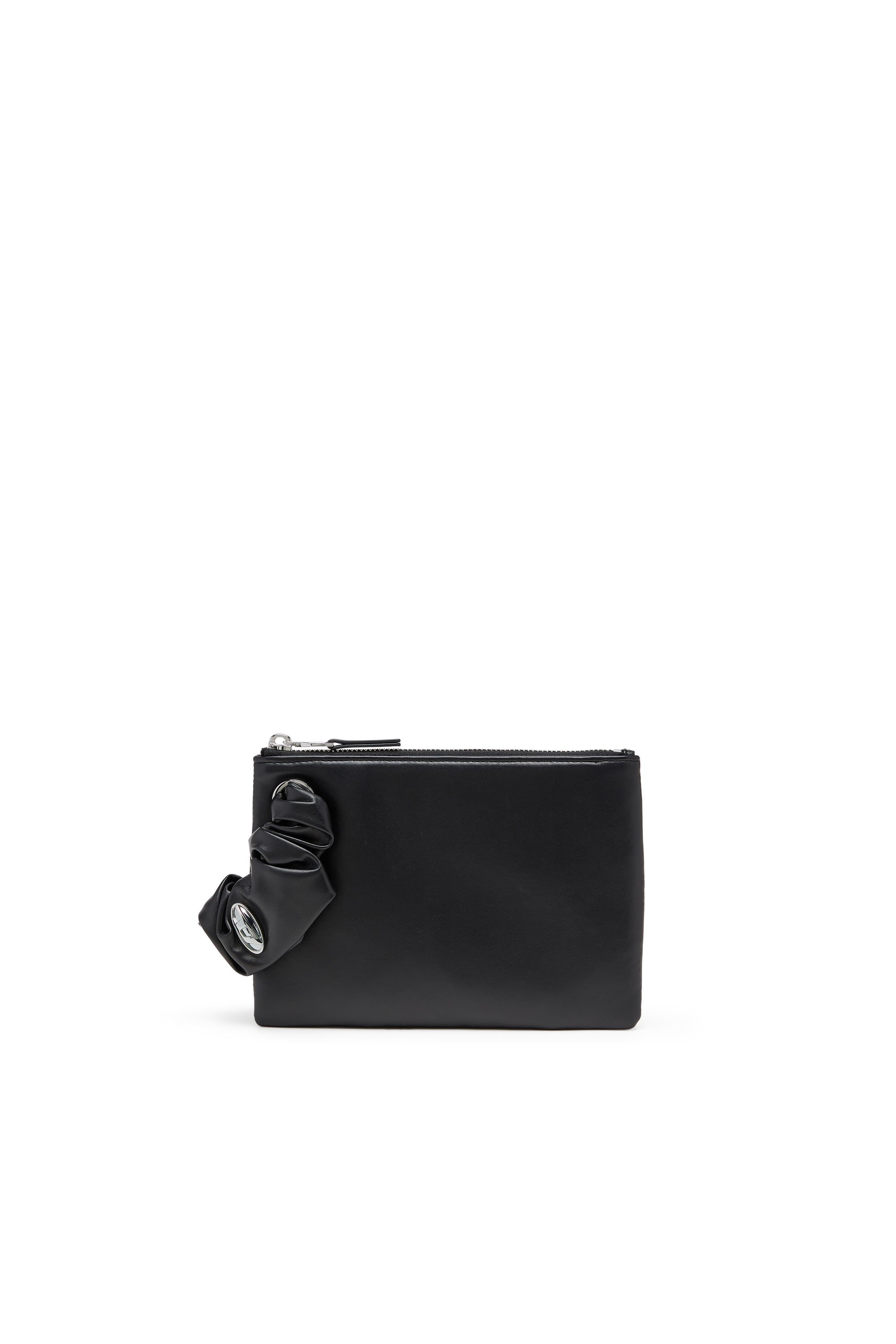 Diesel - GRAB-D POUCH, Female's フラットポーチ in ブラック - 1