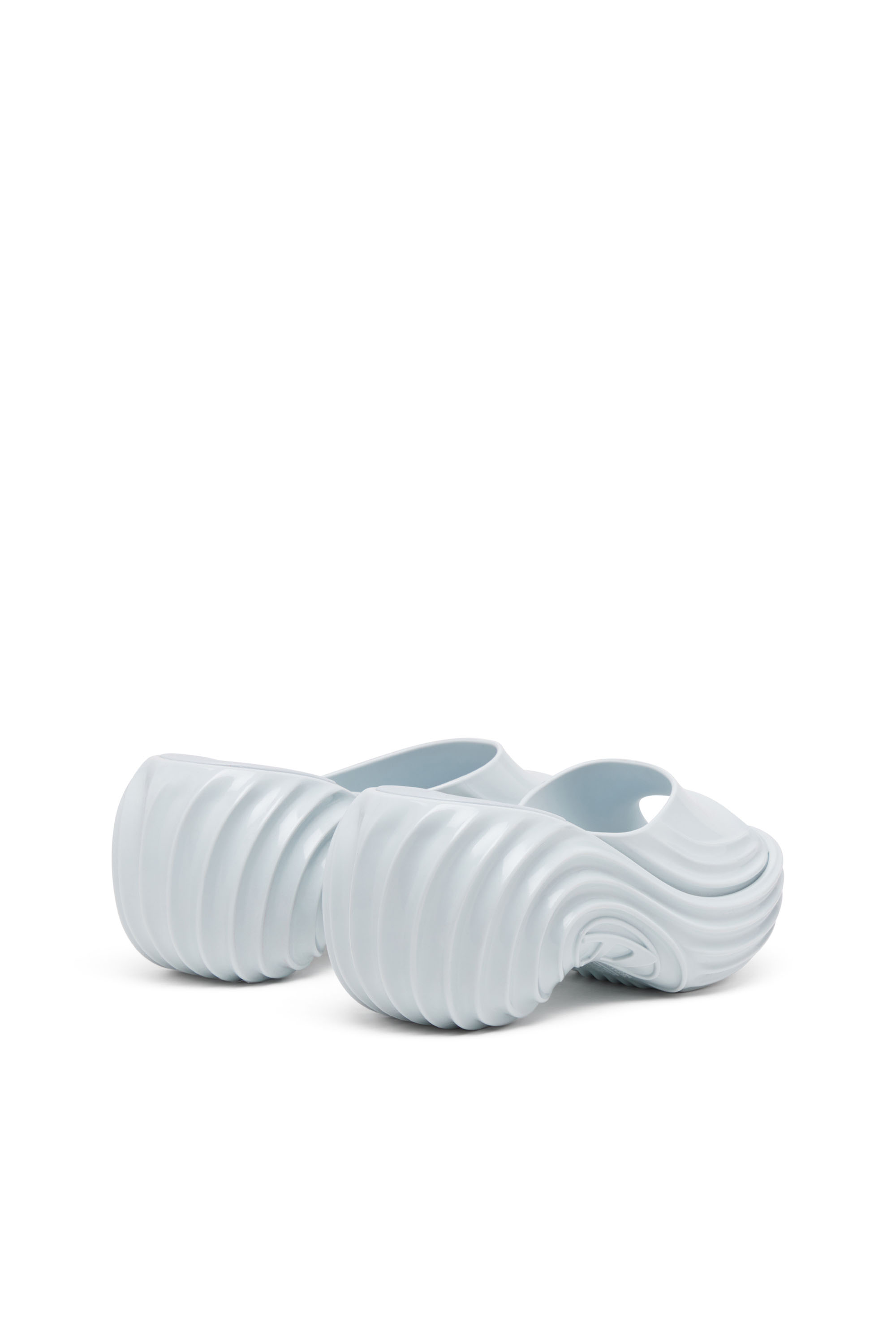Diesel - MELISSA QUANTUM PLATFORM, Female's Platform mule in Melflex® in ライトブルー - 3