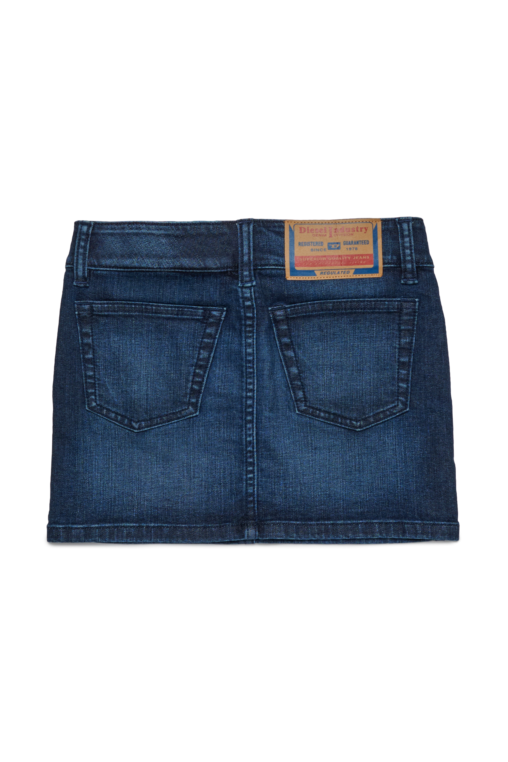 Diesel - GEKI, Female's デニムスカート in ダークブルー - 2