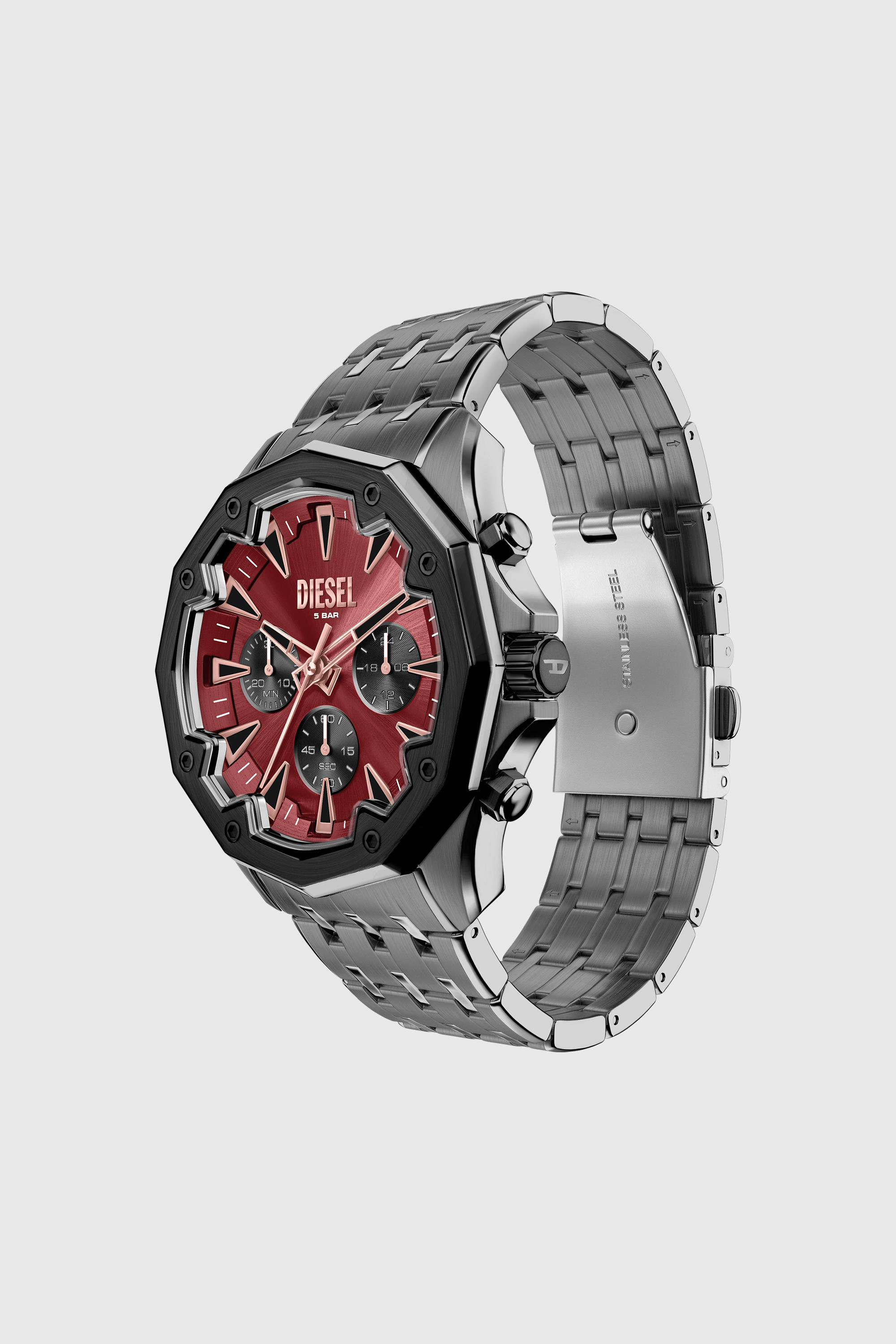 Diesel - DZ4715 WATCH, Male's 時計 in ダークグレー - 7