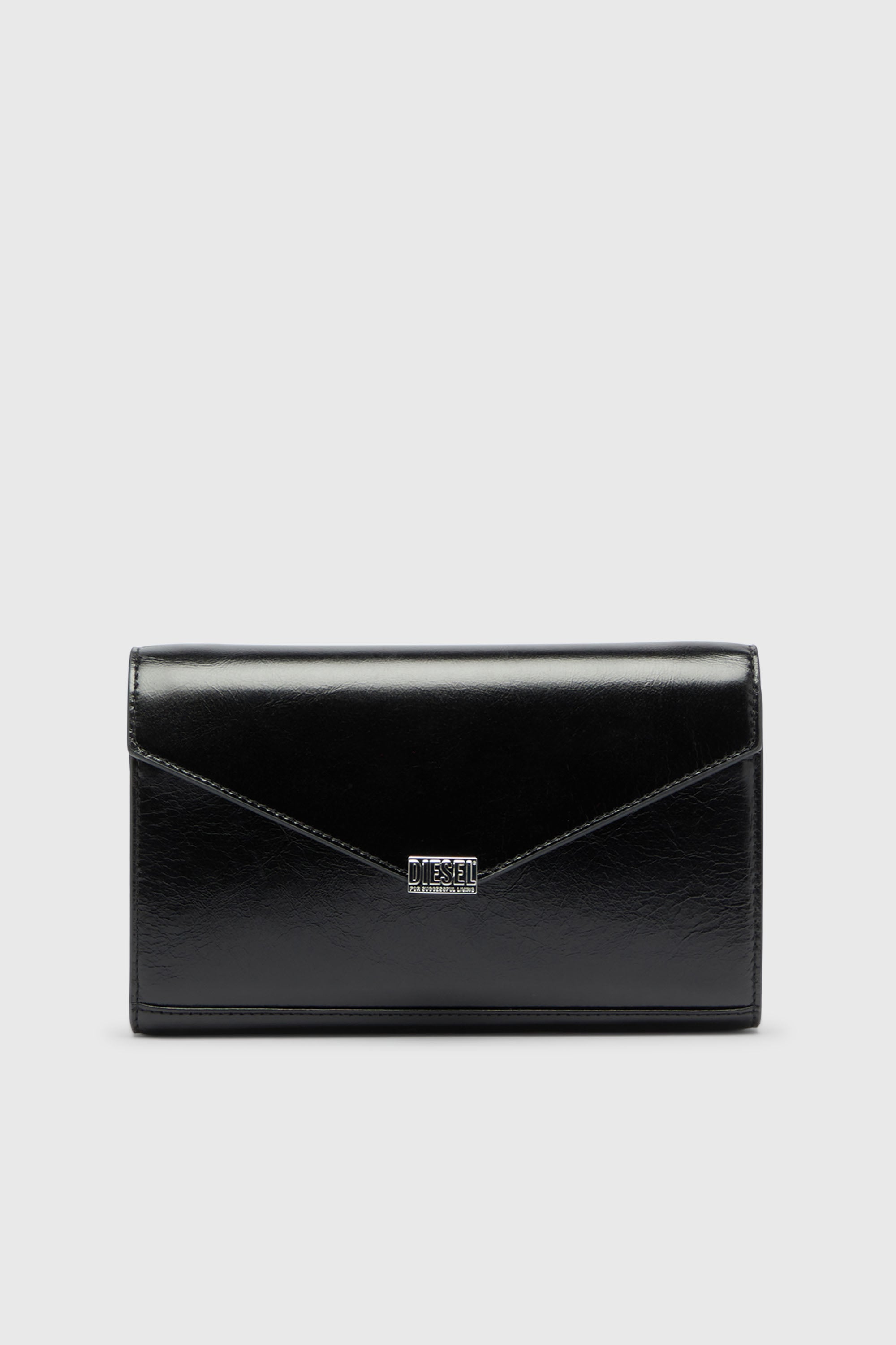 Diesel - D-ENVELOP WALLET ON CHAIN, Female's ウォレットバッグ in ブラック - 1
