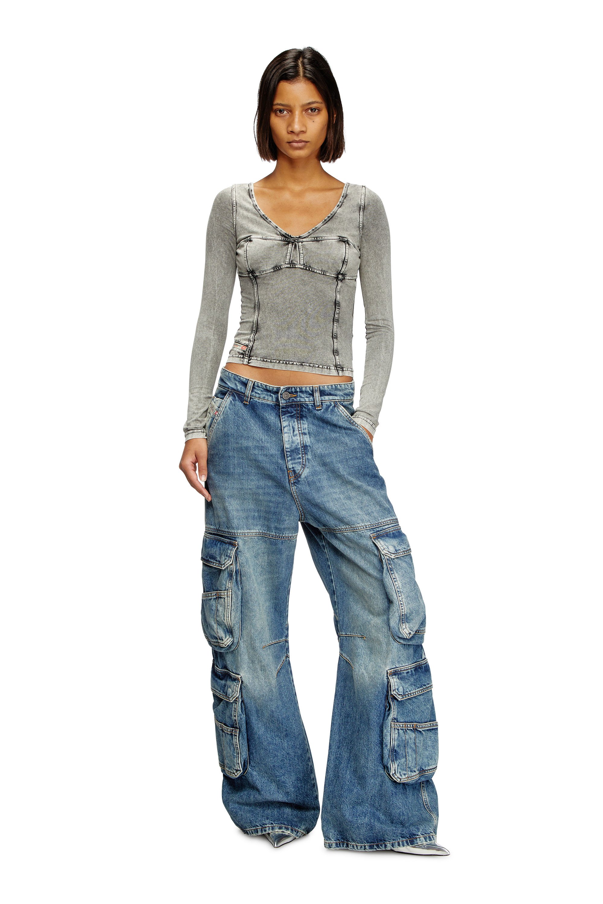 Diesel - Straight Jeans 1996 D-Sire 0NLAX, ミディアムブルー - Image 5