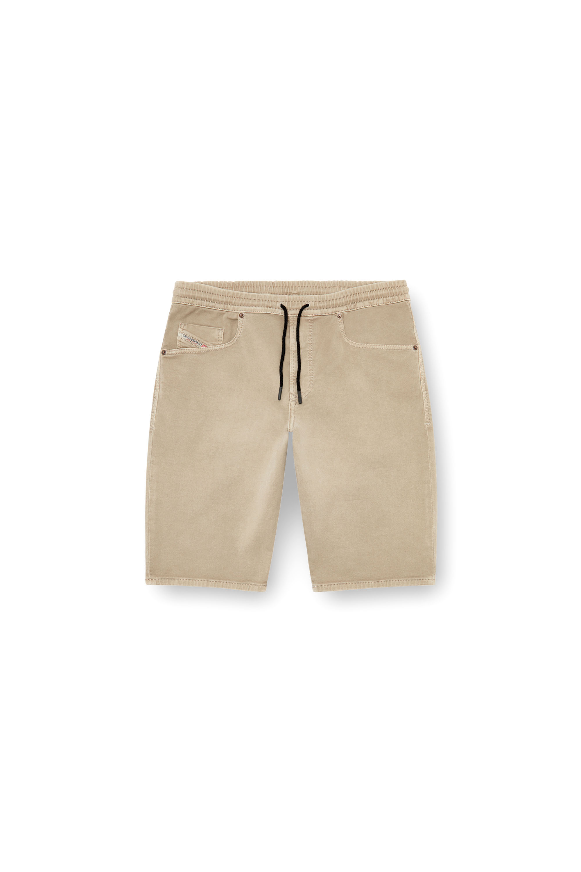 Diesel - 2033 D-KROOLEY-SHORT JOGG, Male's Chino shorts in JoggJeans in グレー - 2