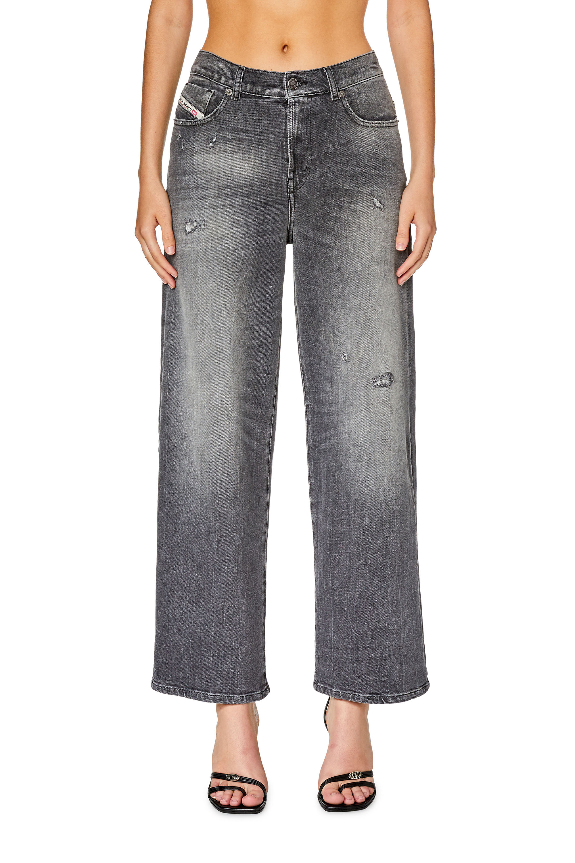 Diesel - Bootcut and Flare Jeans 2000 Widee 09G21, ブラック/ダークグレー - Image 1