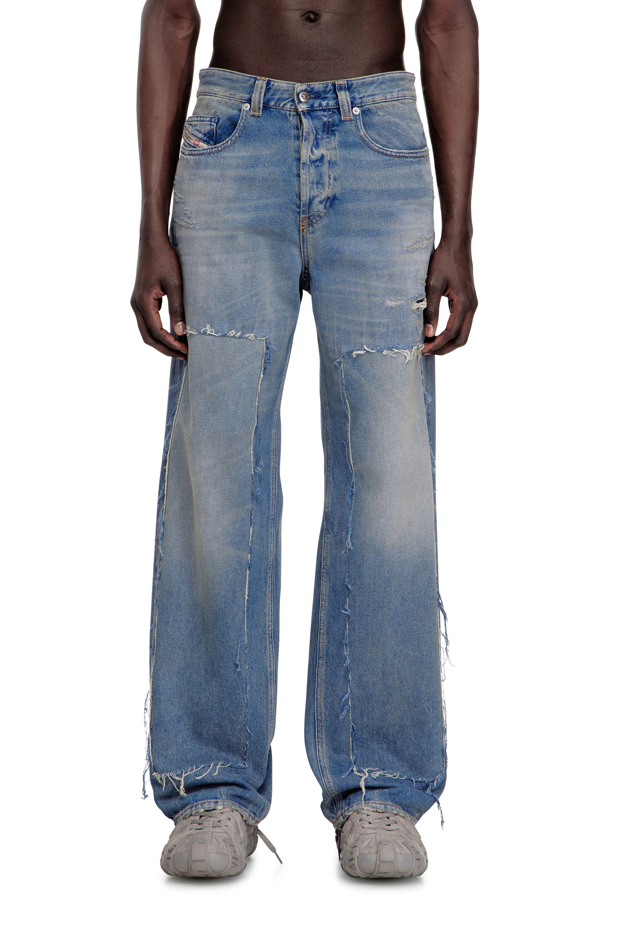 Diesel - Male's 2001 D-MACRO, ミディアムブルー - 1