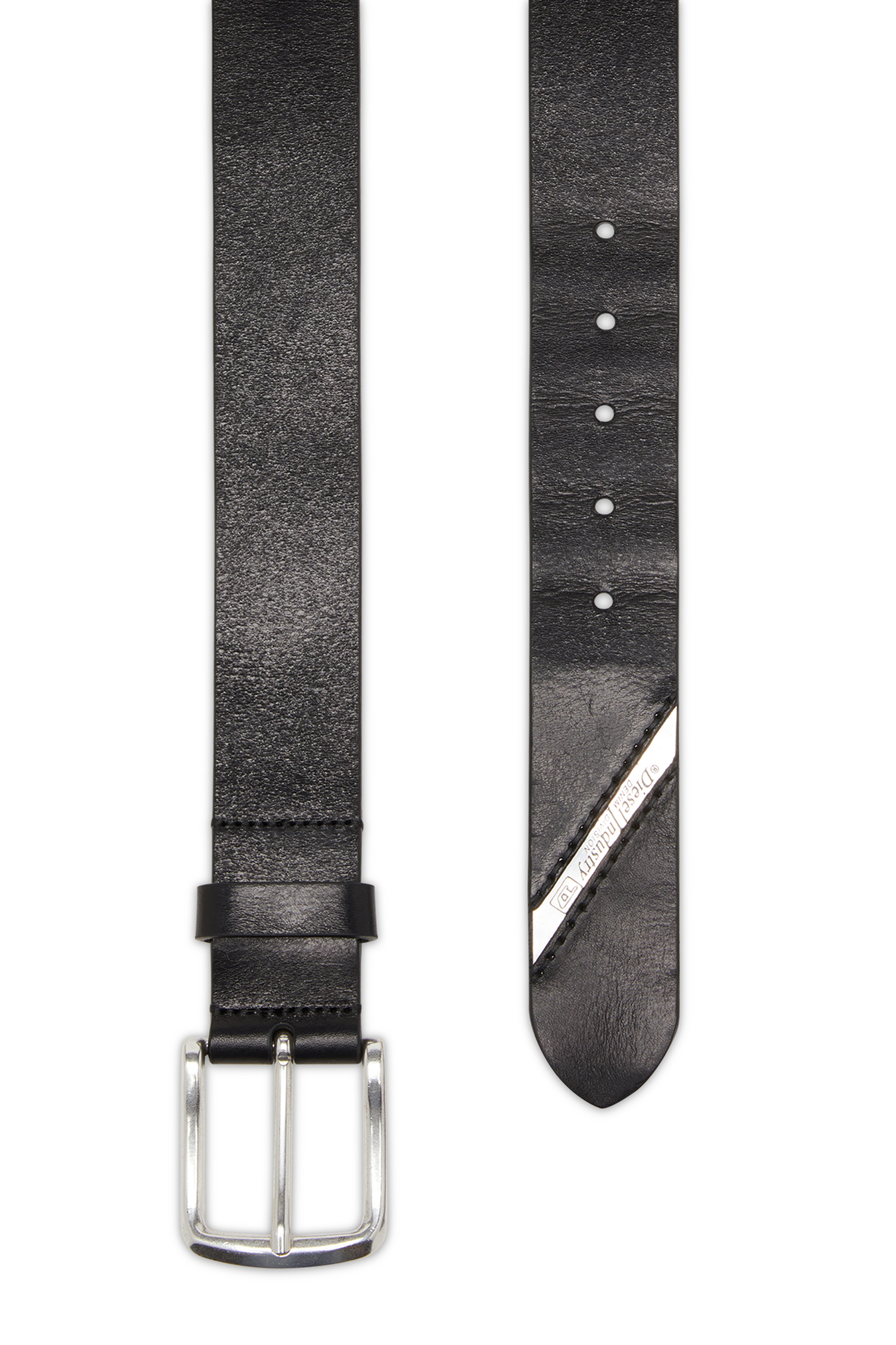 Diesel - B-LINE, Male's ベルト ロゴ in ブラック - 2