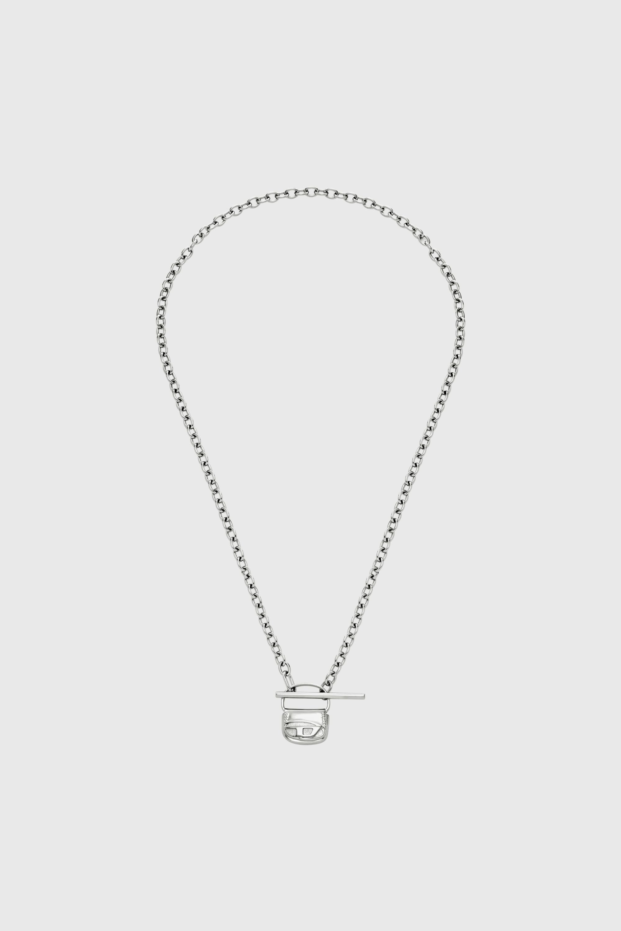 Diesel - DX1593040 JEWEL, Unisex's ネックレス in シルバー - 1