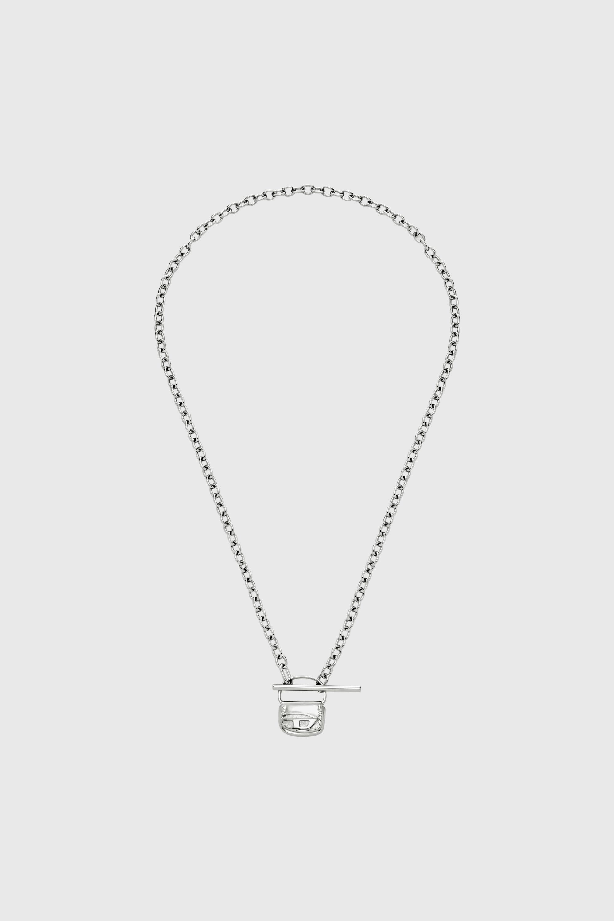Diesel - DX1593040 JEWEL, Unisex's ネックレス in シルバー - 1