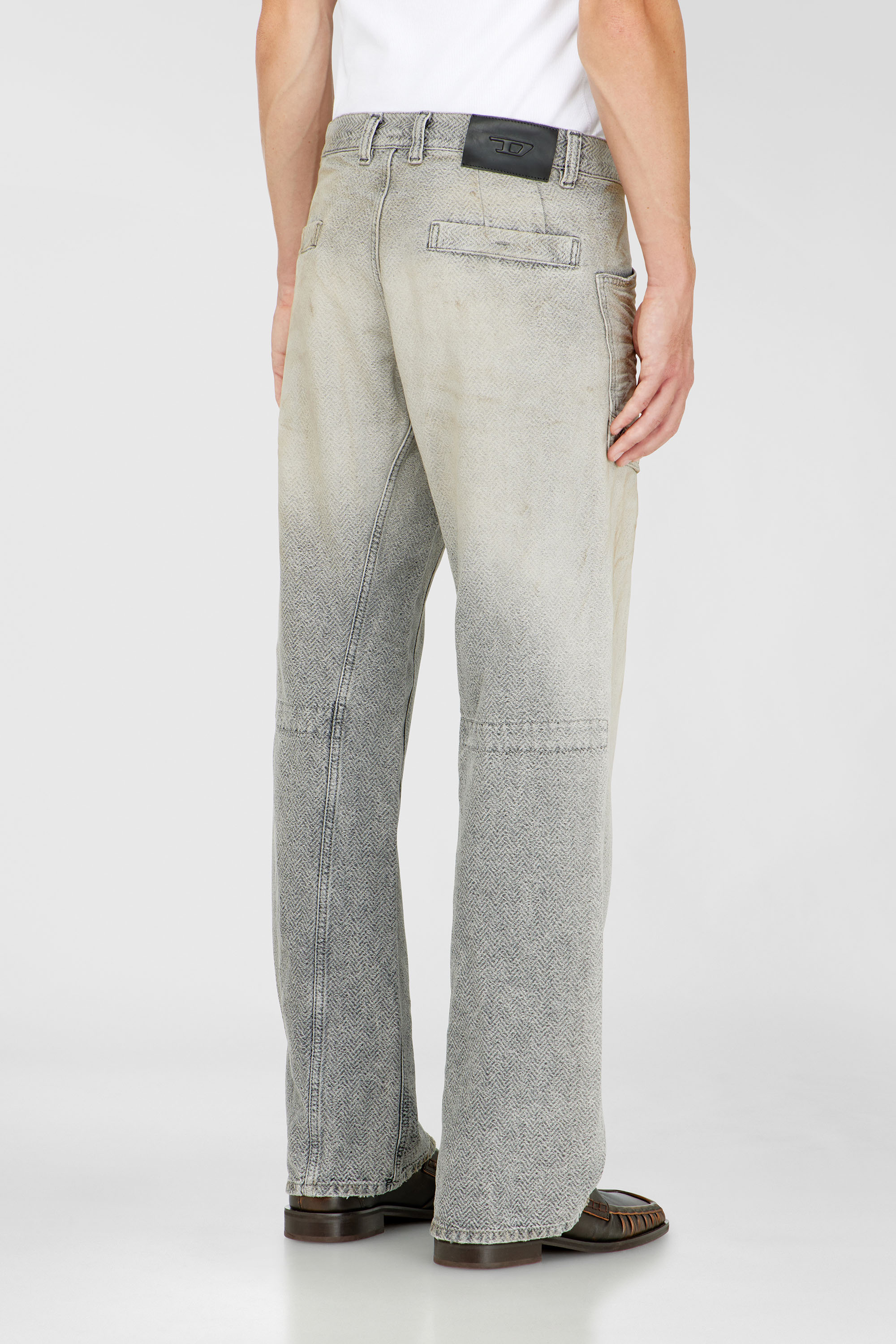 Diesel - Male's Relaxed Jeans D-Zeta 09Q11, グレー - 6
