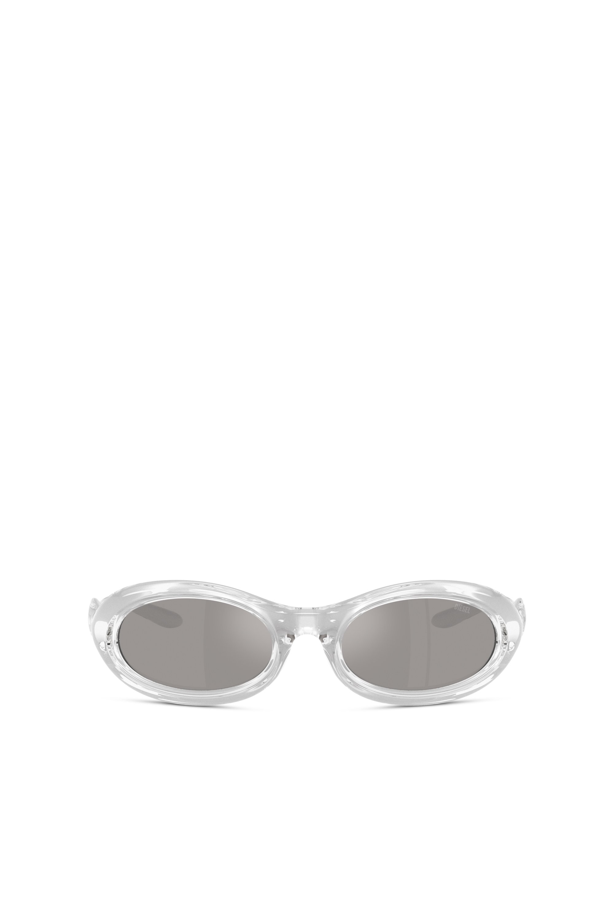 Diesel - 0DL3011U, Unisex's Oval sunglasses in グレー - 1