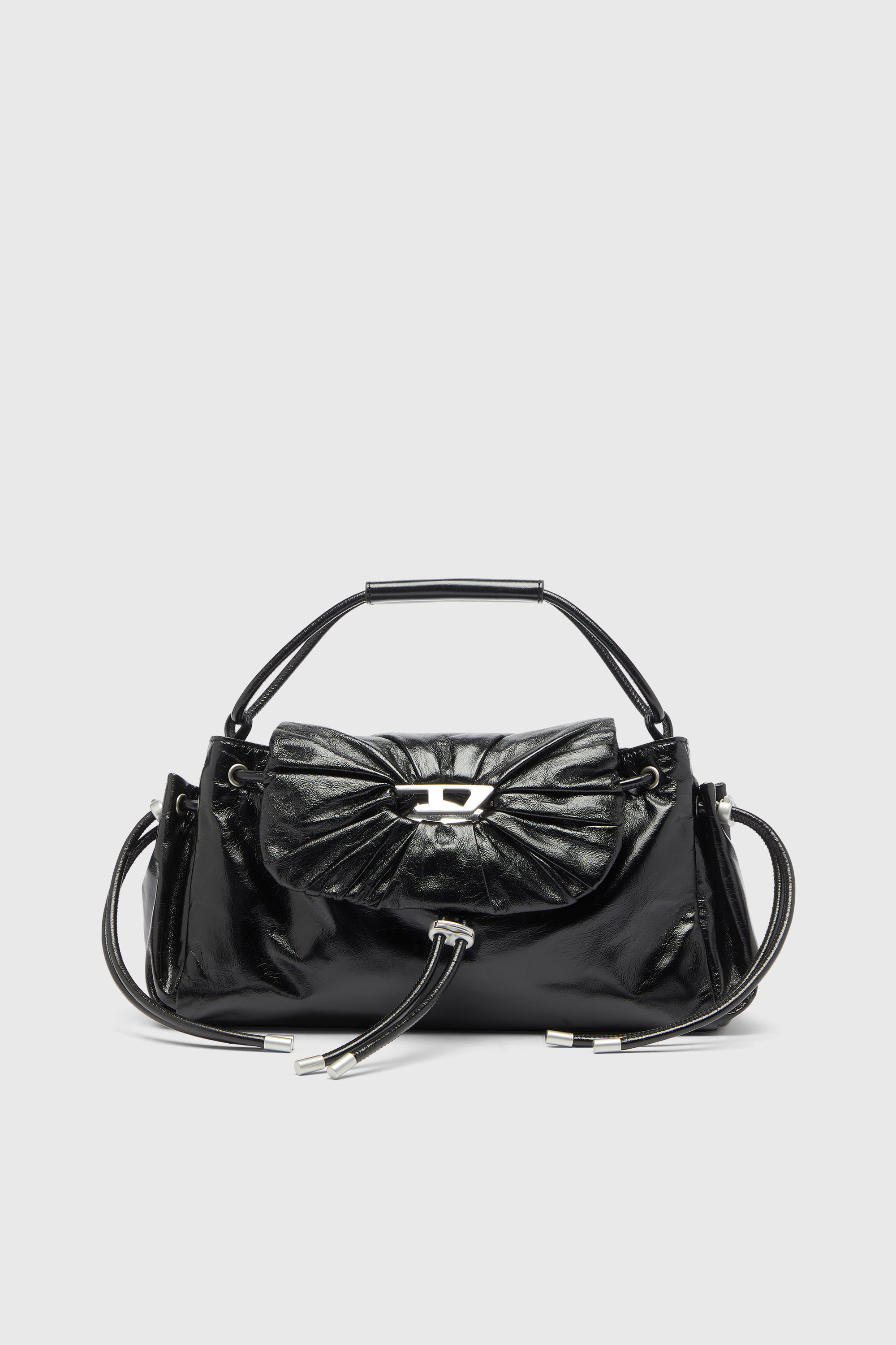 Diesel - SCRUNCH-D TOP HANDLE, Female's トップハンドルバッグ in ブラック - 2