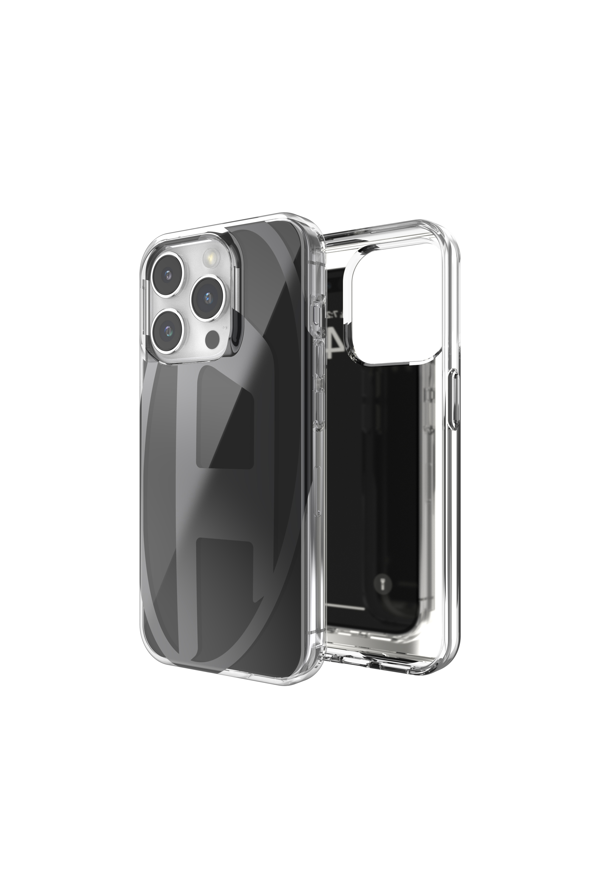 Diesel - 60040 AOP CASE, Unisex's iPhone 15 Pro in ブラック - 1