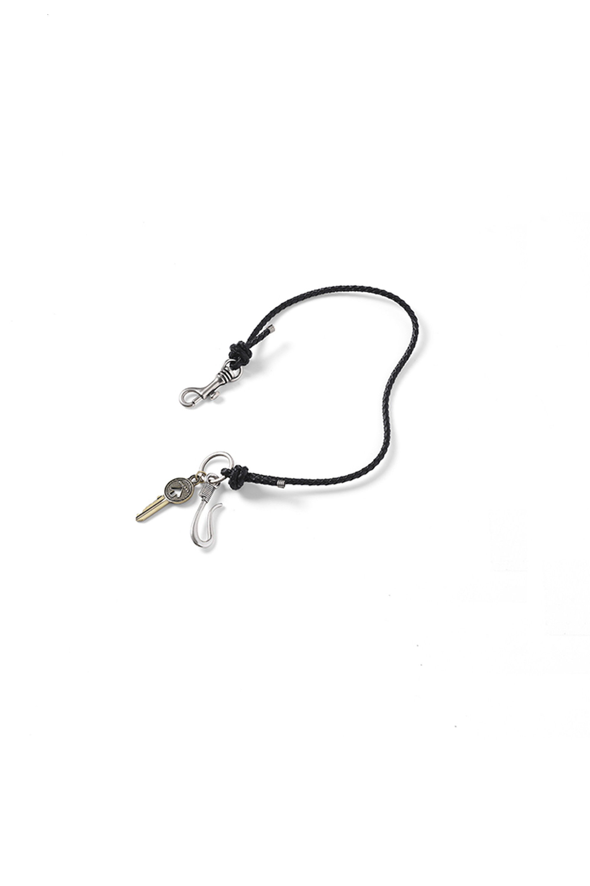 LEATHER MULTI STRAP, ブラック