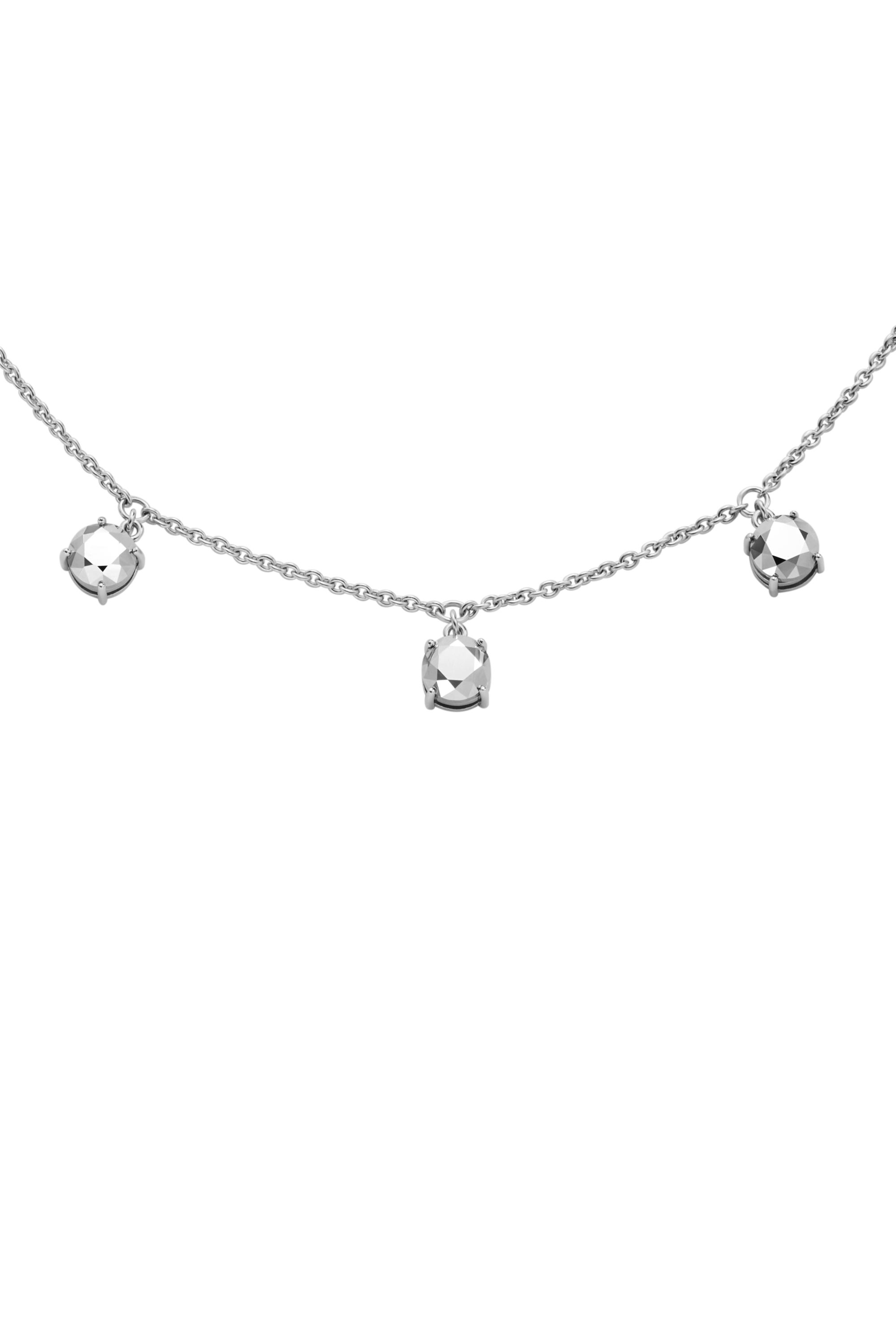 Diesel - DL1360040 STERLING SILVER JEWEL, Unisex's ネックレス in シルバー - 2