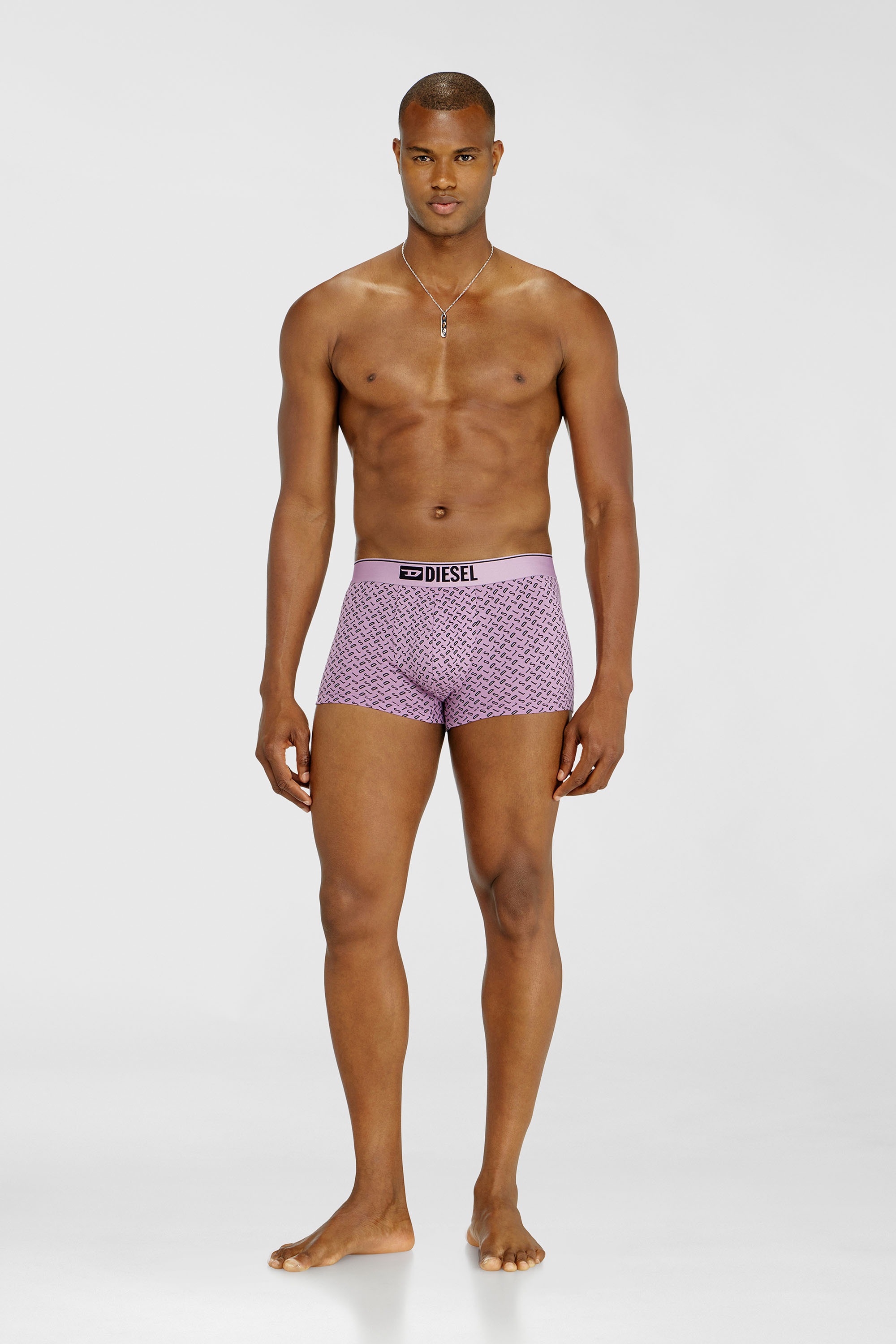 Diesel - DAMIEN-D-BOX-3PACK, Male's ボクサーパンツ 3枚パック in ライラック - 1