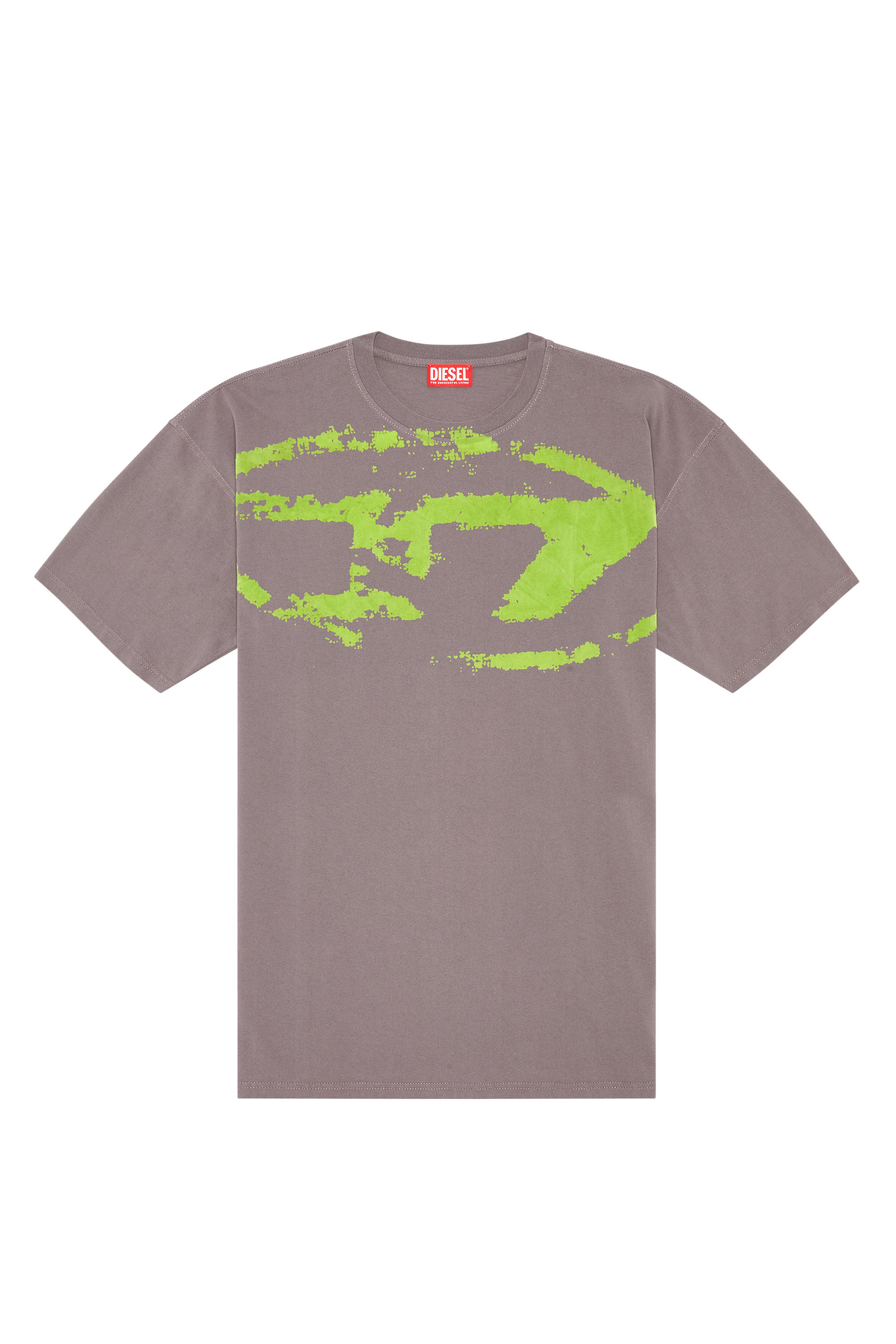 Diesel - T-BOXT-N14, Male's Tシャツ in グレー - 3