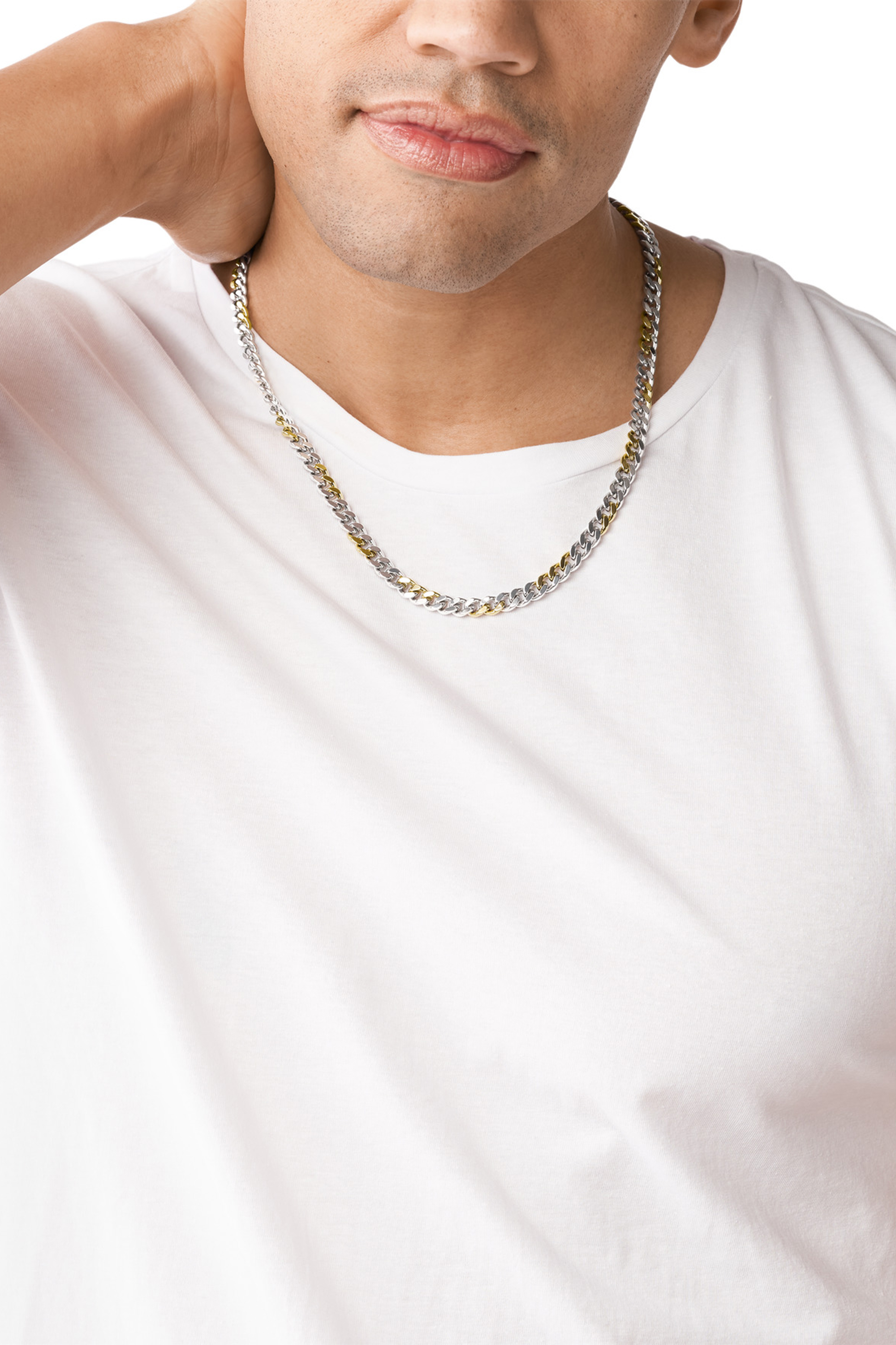 Diesel - DX1355, Unisex's ネックレス in シルバー - 3