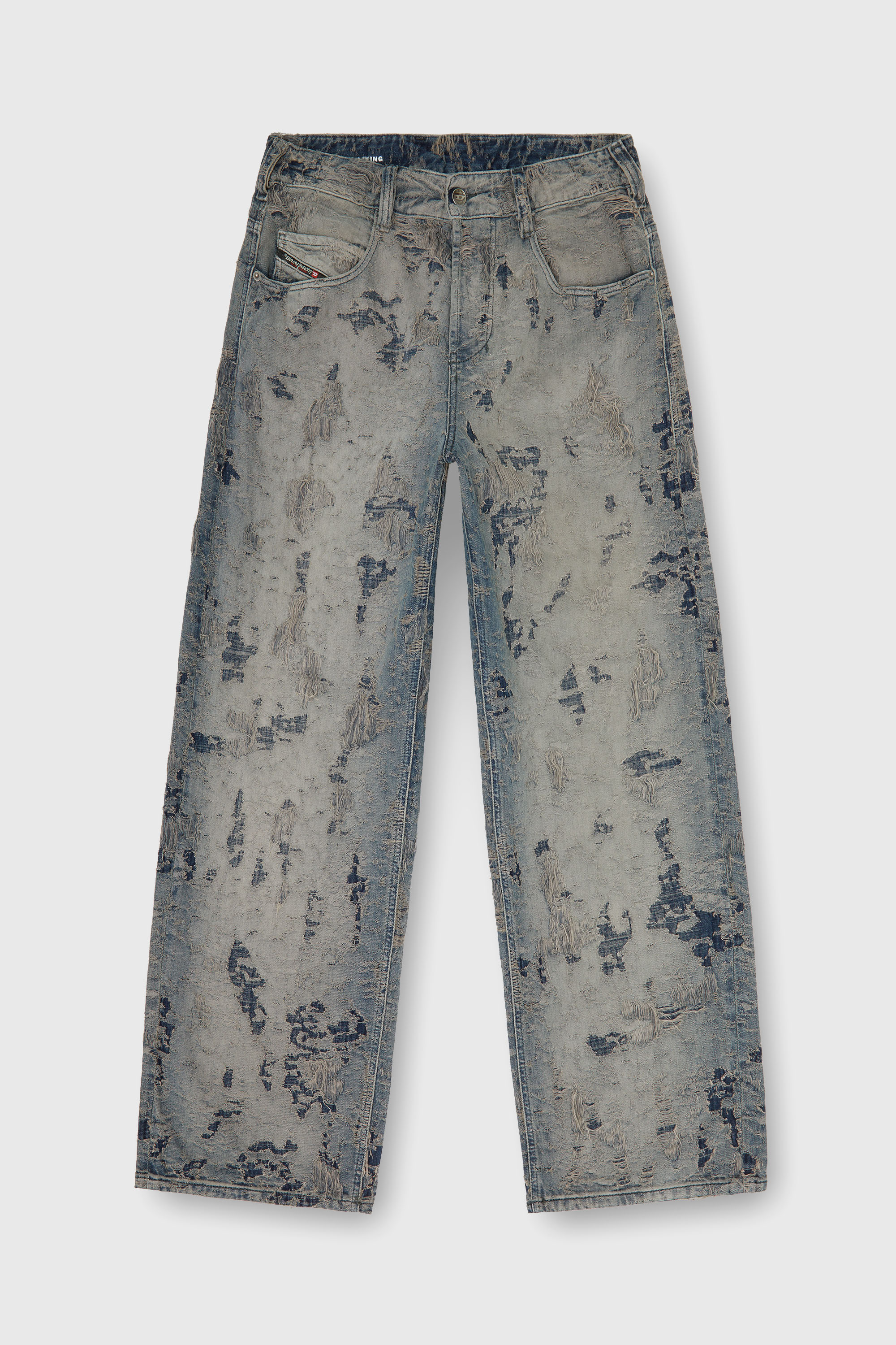 Diesel - Unisex's Relaxed Jeans 1997 D-Enim-M 007EW, ダークブルー - 8