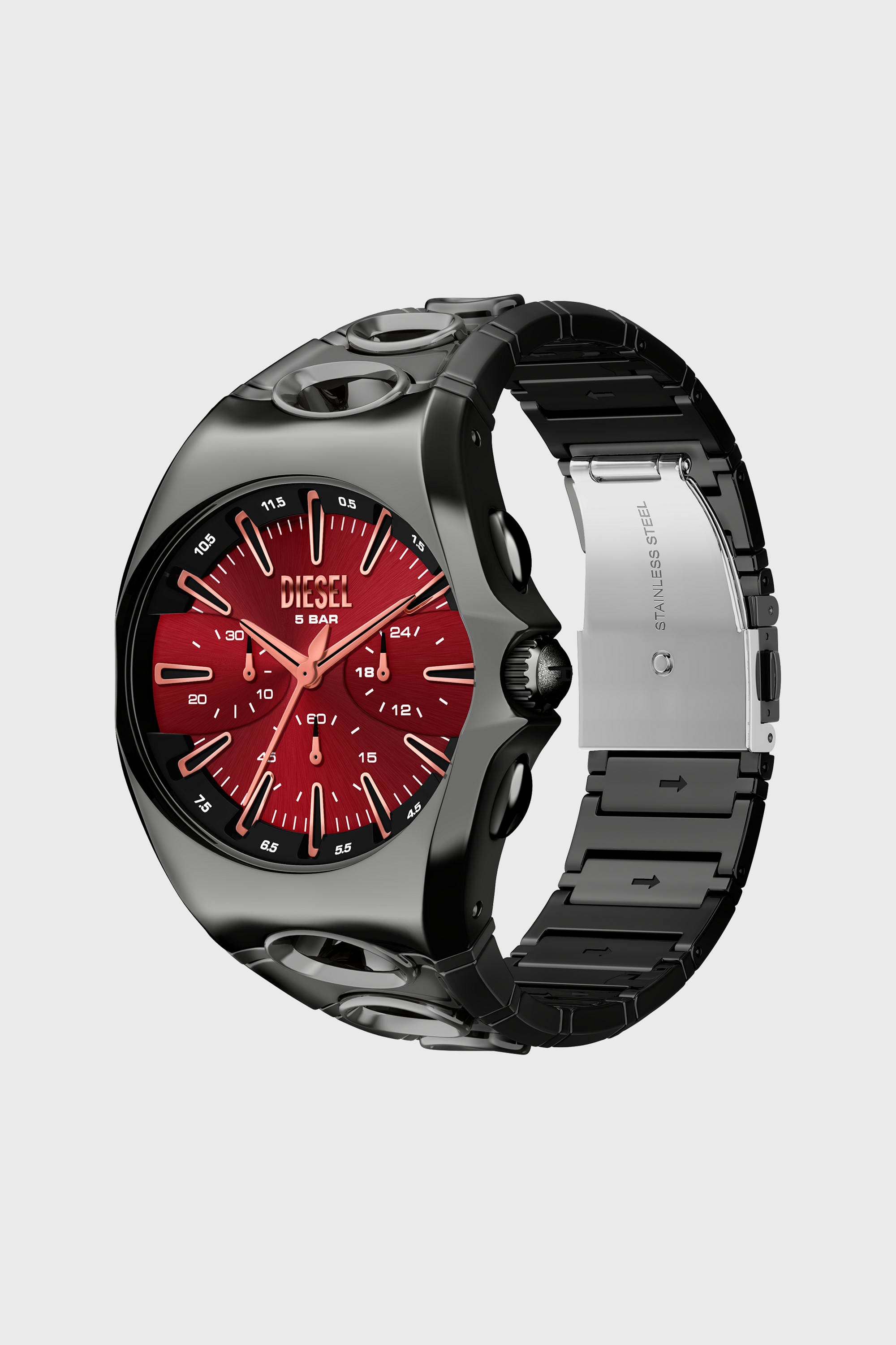 Diesel - DZ4726 WATCH, Male's 時計 in ブラック - 7