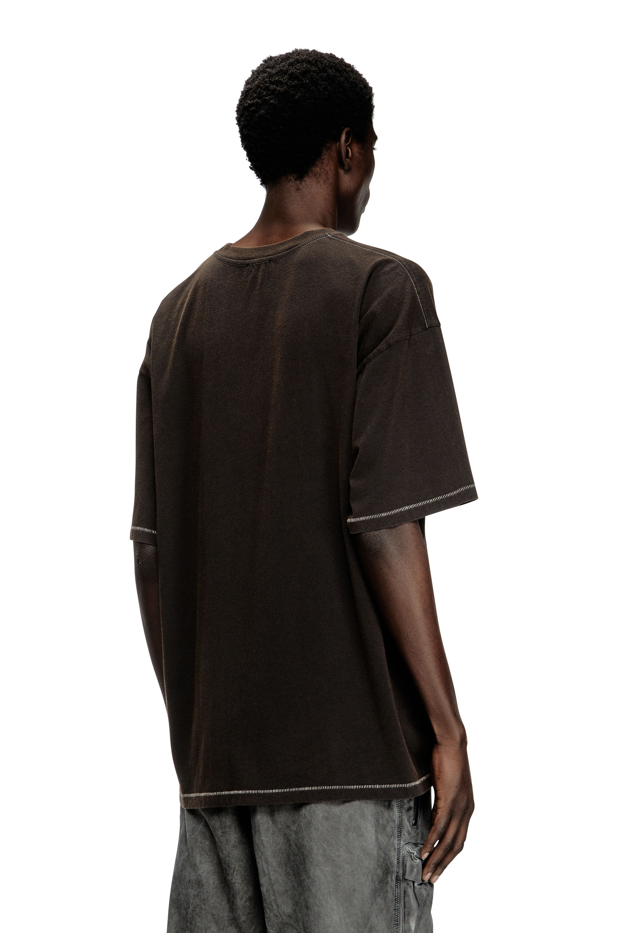 Diesel - T-BOXT-R4, Male's Tシャツ in ブラック - 4