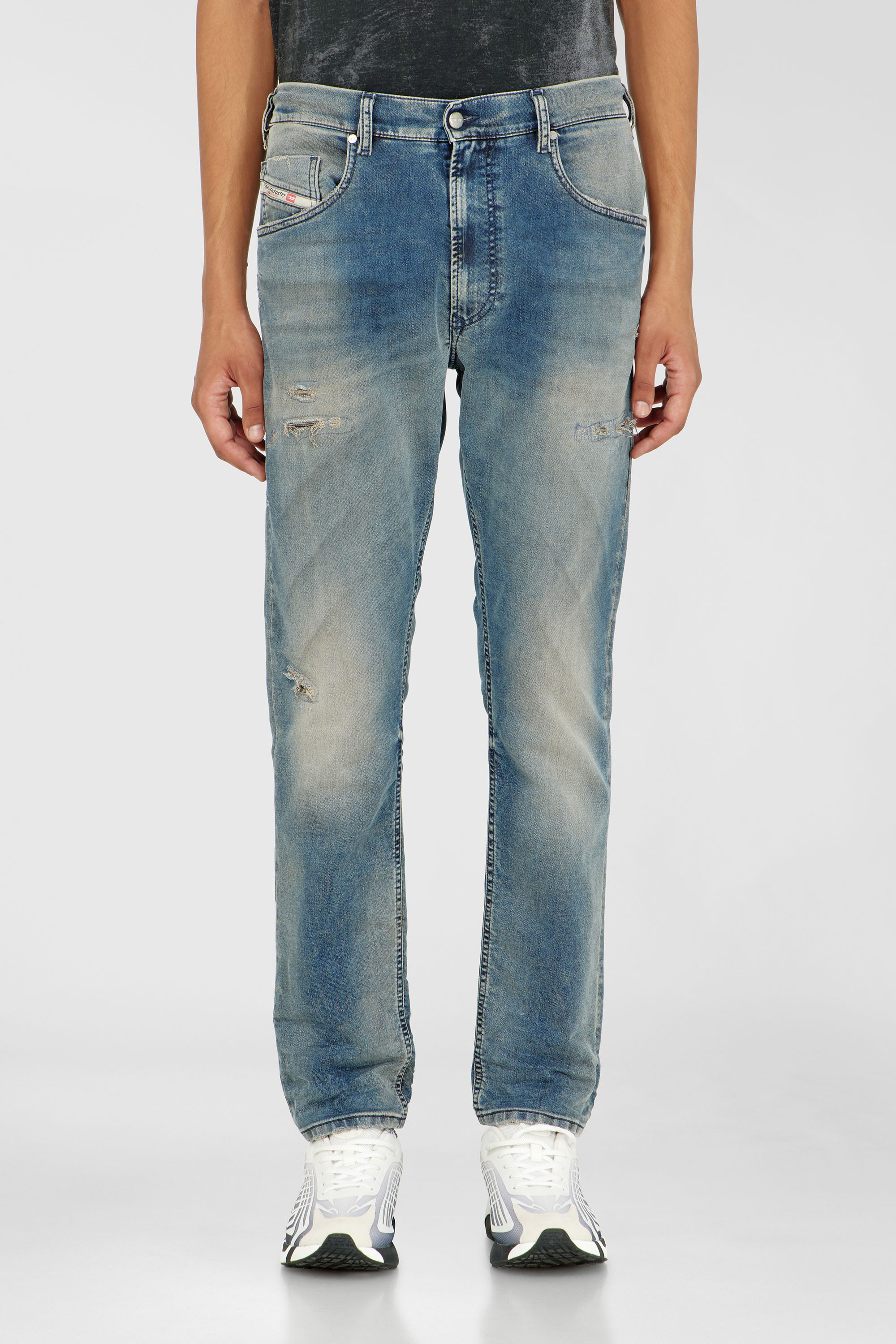 Diesel - Male's Regular 2032 D-Krooley-BW Joggjeans&reg; 068WY, ミディアムブルー - 3