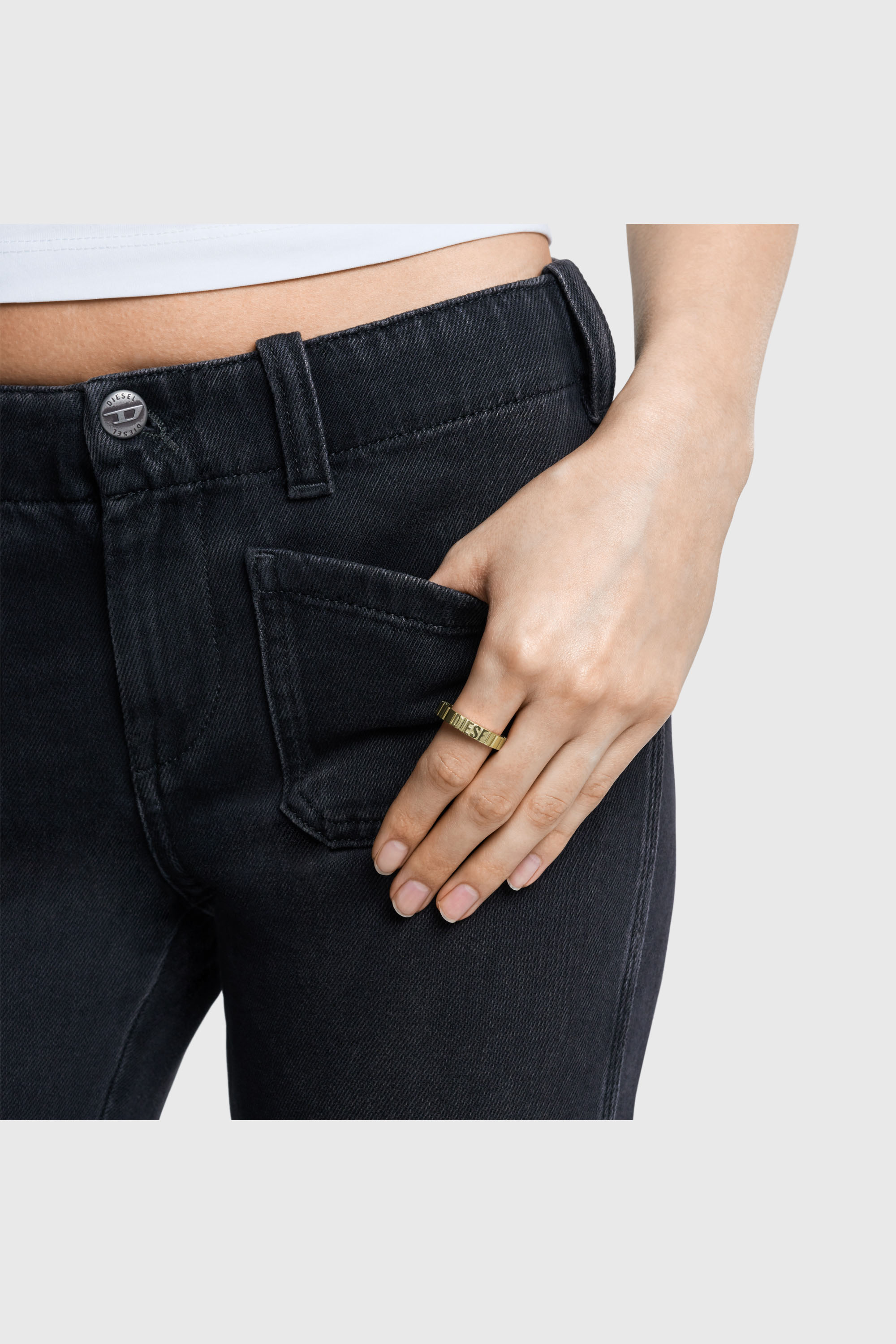 Diesel - DX1613710, Unisex's リング in ゴールド - 3