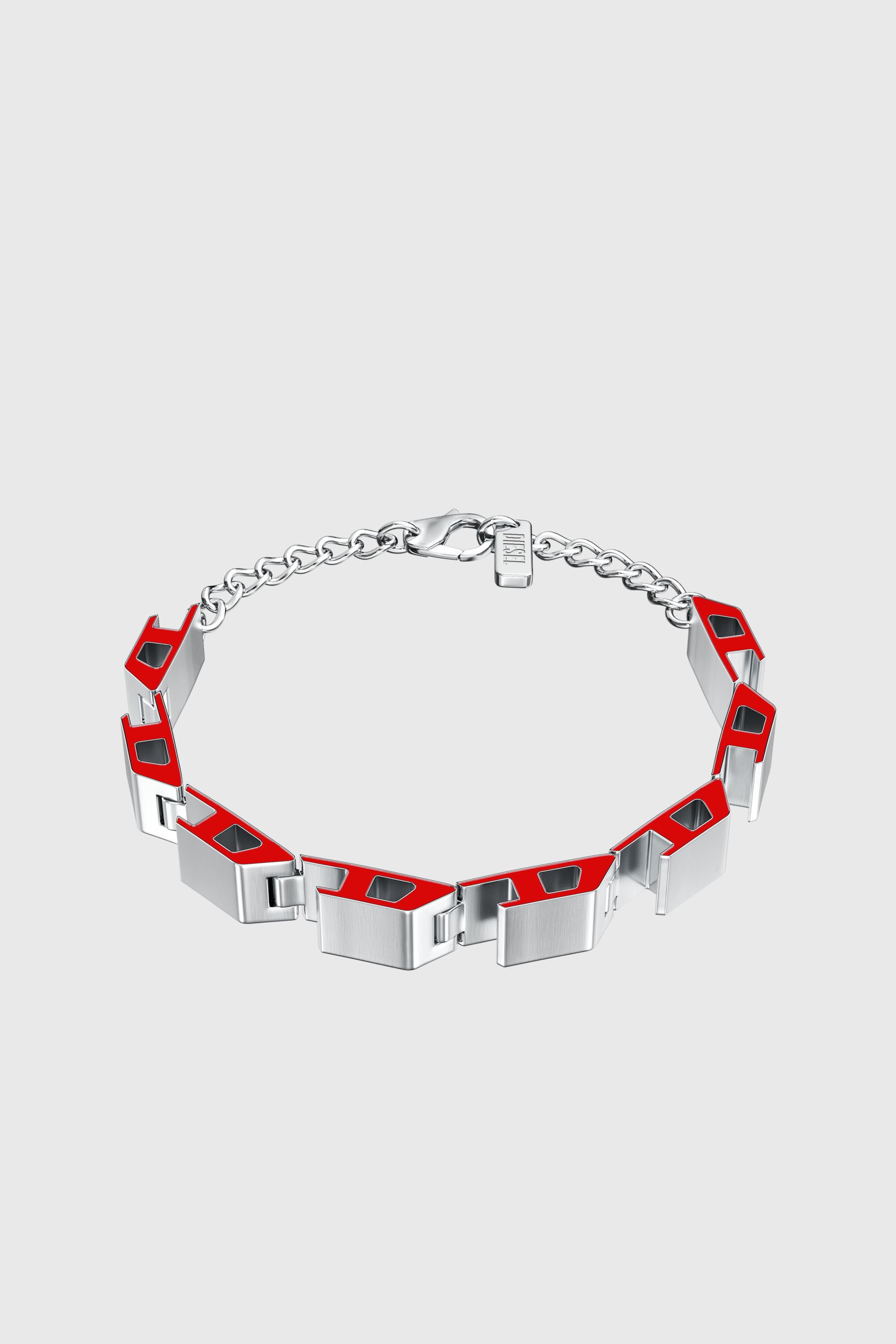 Diesel - DX1690040 JEWELLERY, Unisex's ブレスレット in シルバー/ブルー - 1