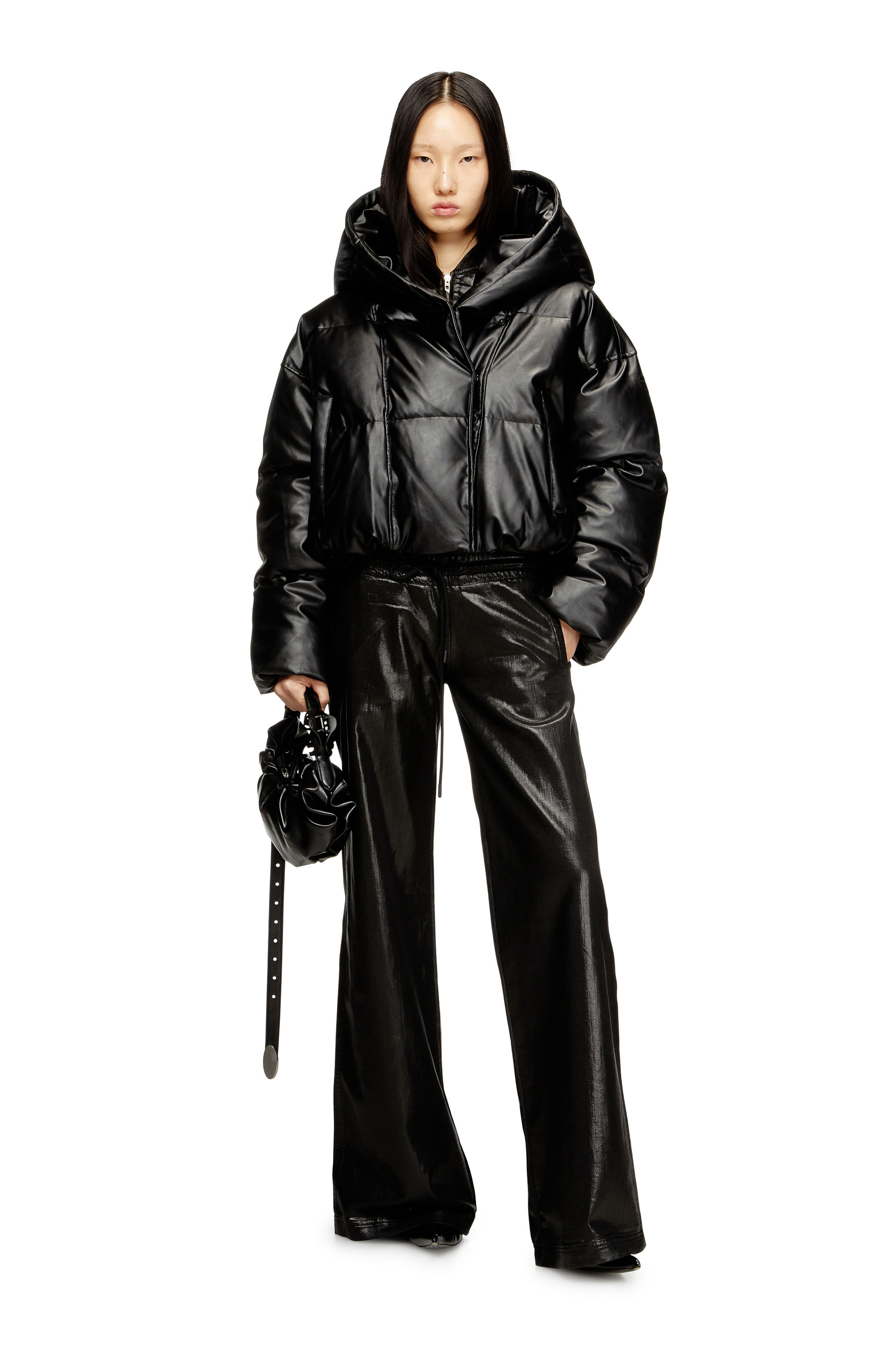 Diesel - GRAB-D HOBO S, Female's ホーボーバッグ S in ブラック - 1